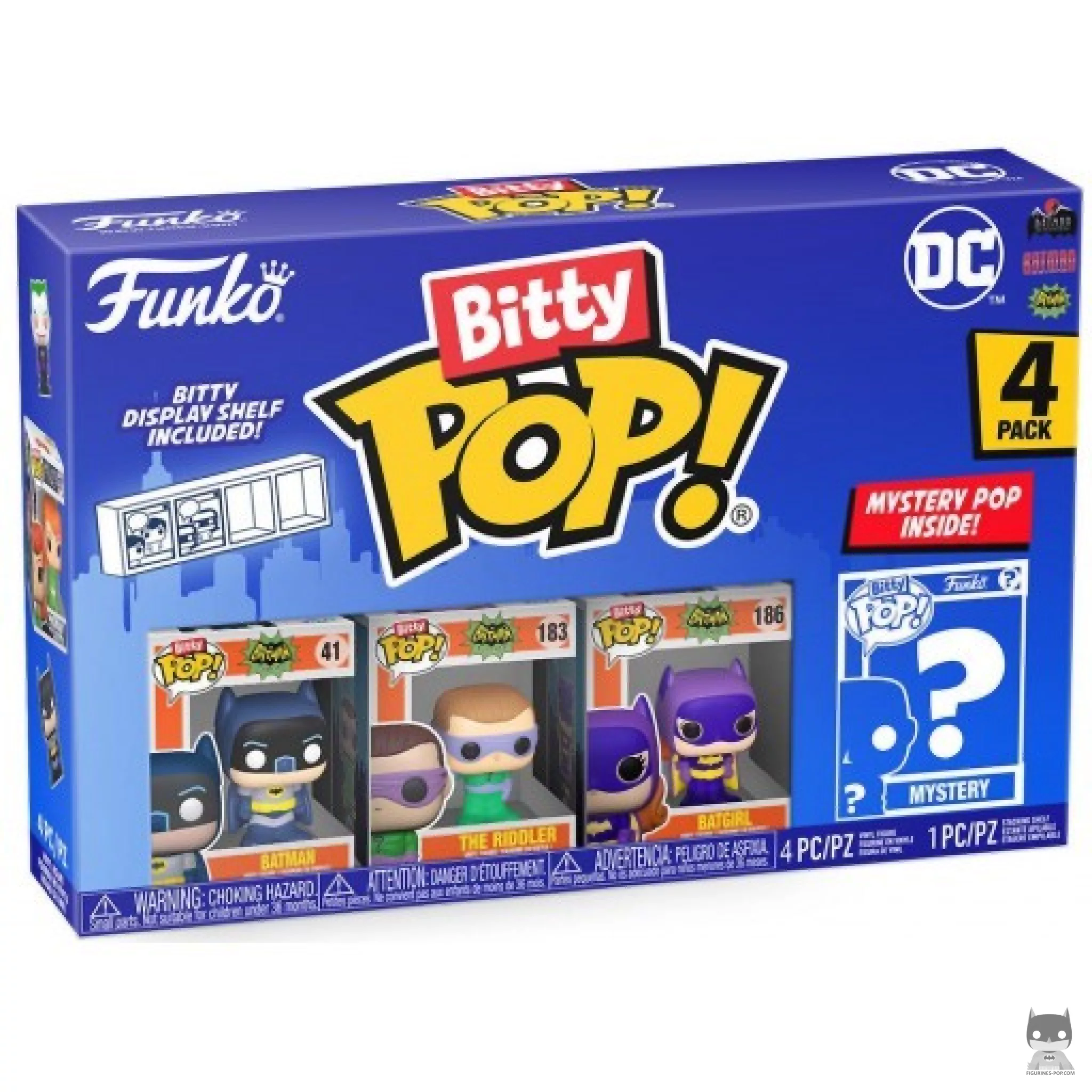 Figura Funko Pop! DC Comics (Serie 4) en su caja