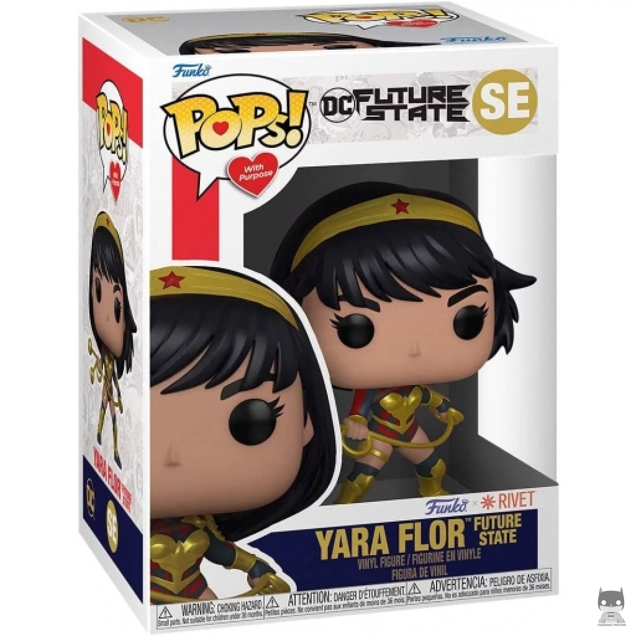 Figura Funko Pop! Yara Flor Future State en su caja