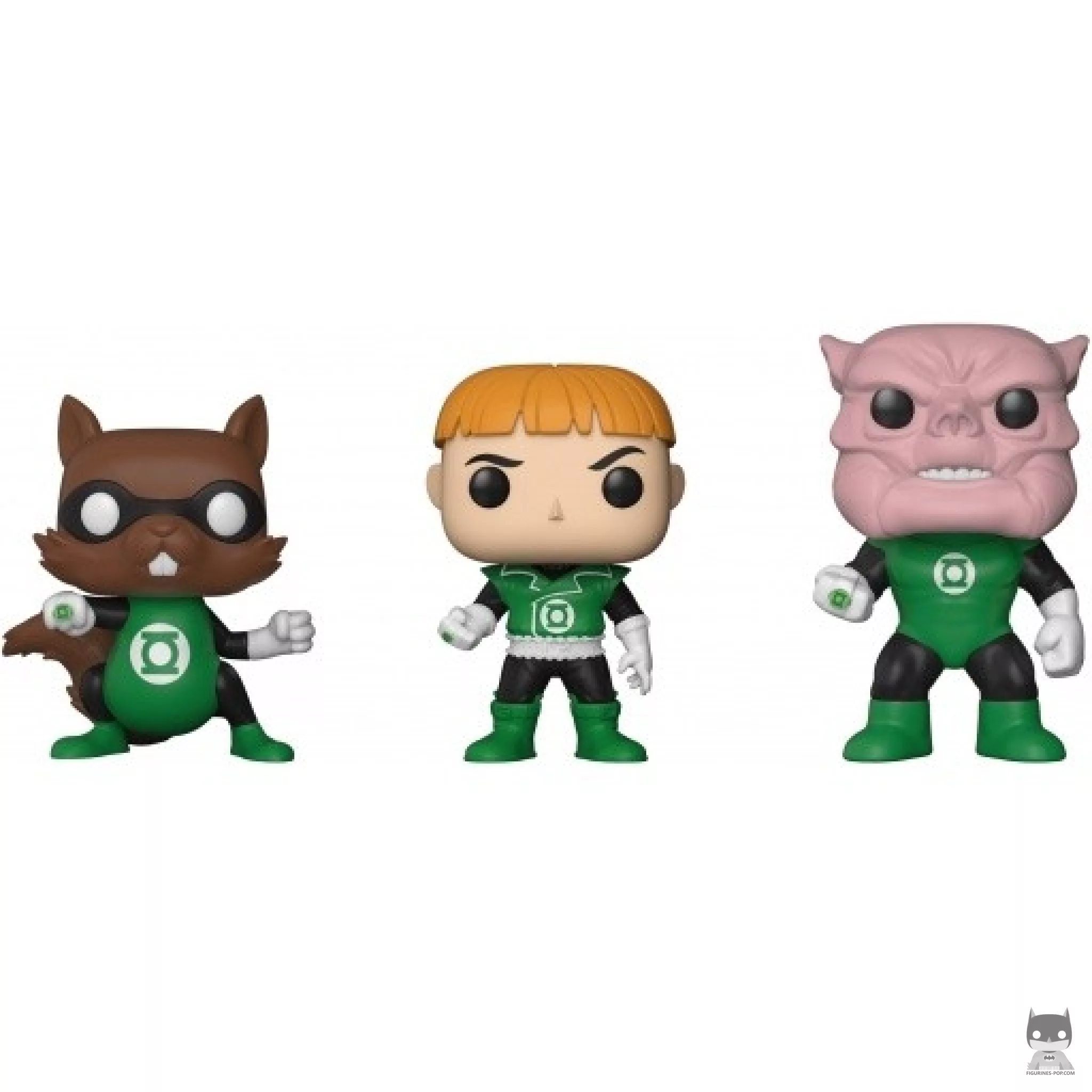 Figura Funko Pop! Ch'p, Guy Gardner & Kilowog (DC Super Heroes)