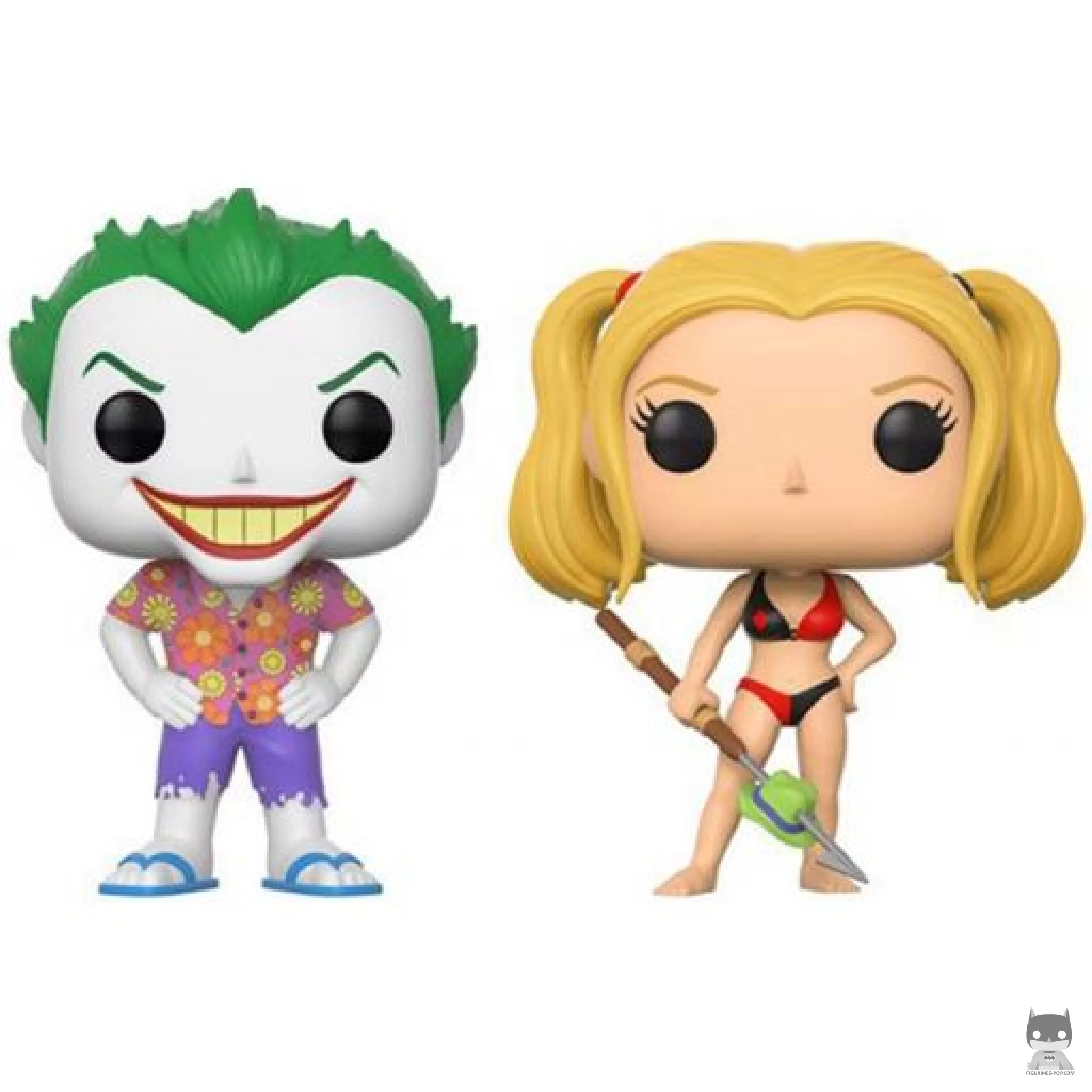 Figura Funko Pop! Joker & Harley Quinn en la playa (DC Super Heroes)