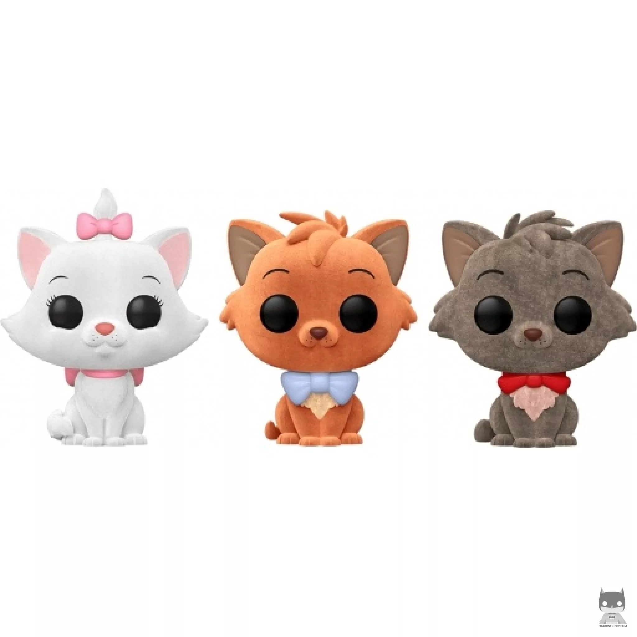 Figura Funko Pop! Marie, Toulouse & Berlioz (Flocado) (Disney 100)