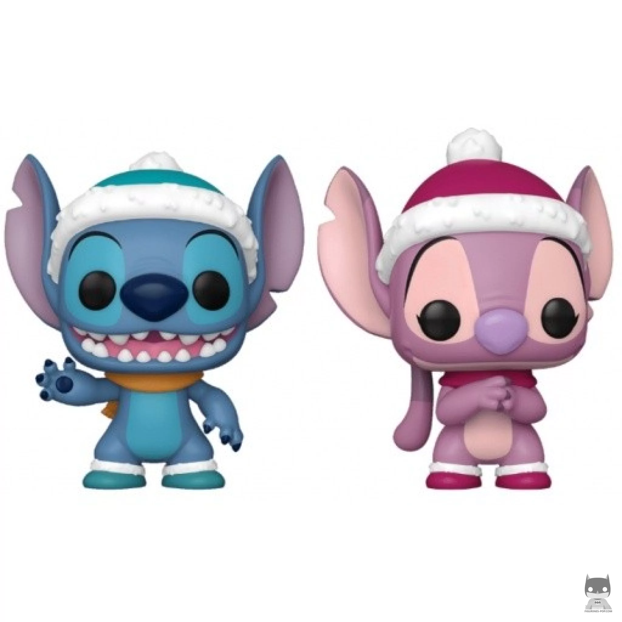 Figura Funko Pop! Stitch & Angel de invierno (Disney Animation)