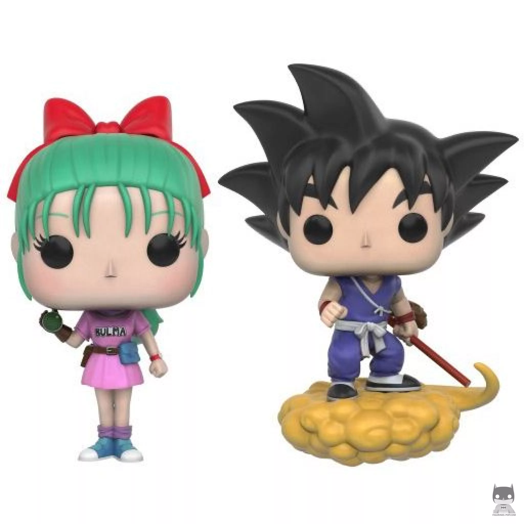 Figura Funko Pop! Bulma & Goku con la Nube Kinton (Dragon Ball (DB))