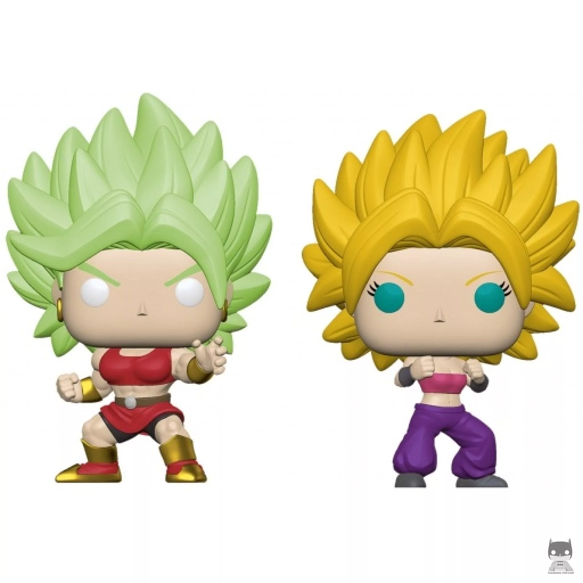 Figura Funko Pop! Kale Super Saiyan & Caulifla Super Saiyan (Dragon Ball Super (DBS))