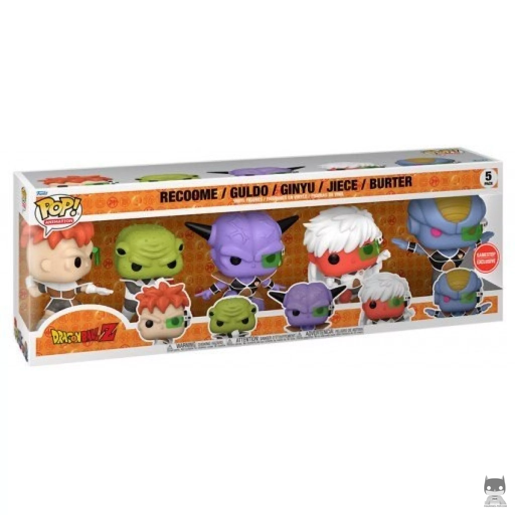 Figura Funko Pop! Fuerzas Especiales Ginyu en su caja