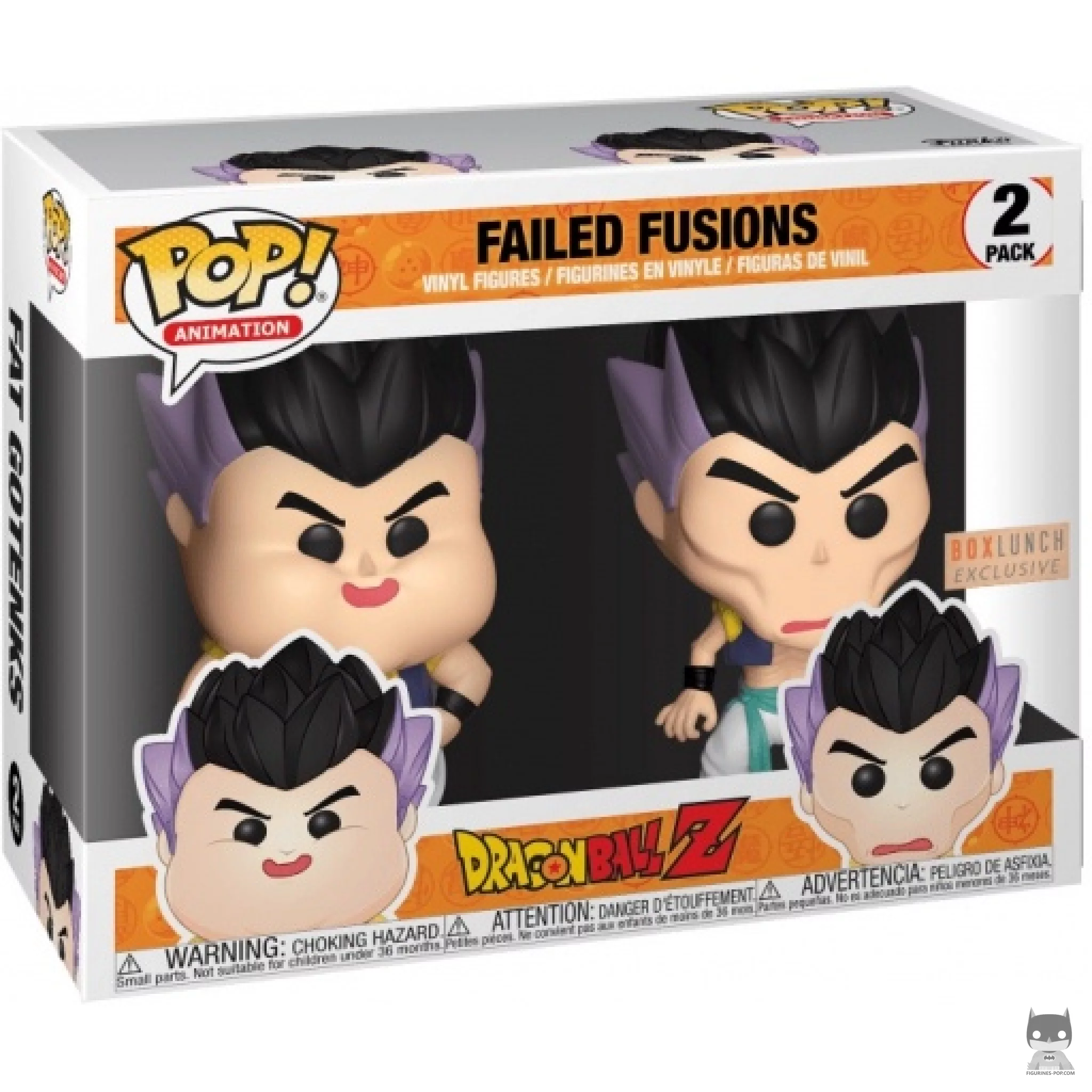 Figura Funko Pop! Fusiones fallidas en su caja