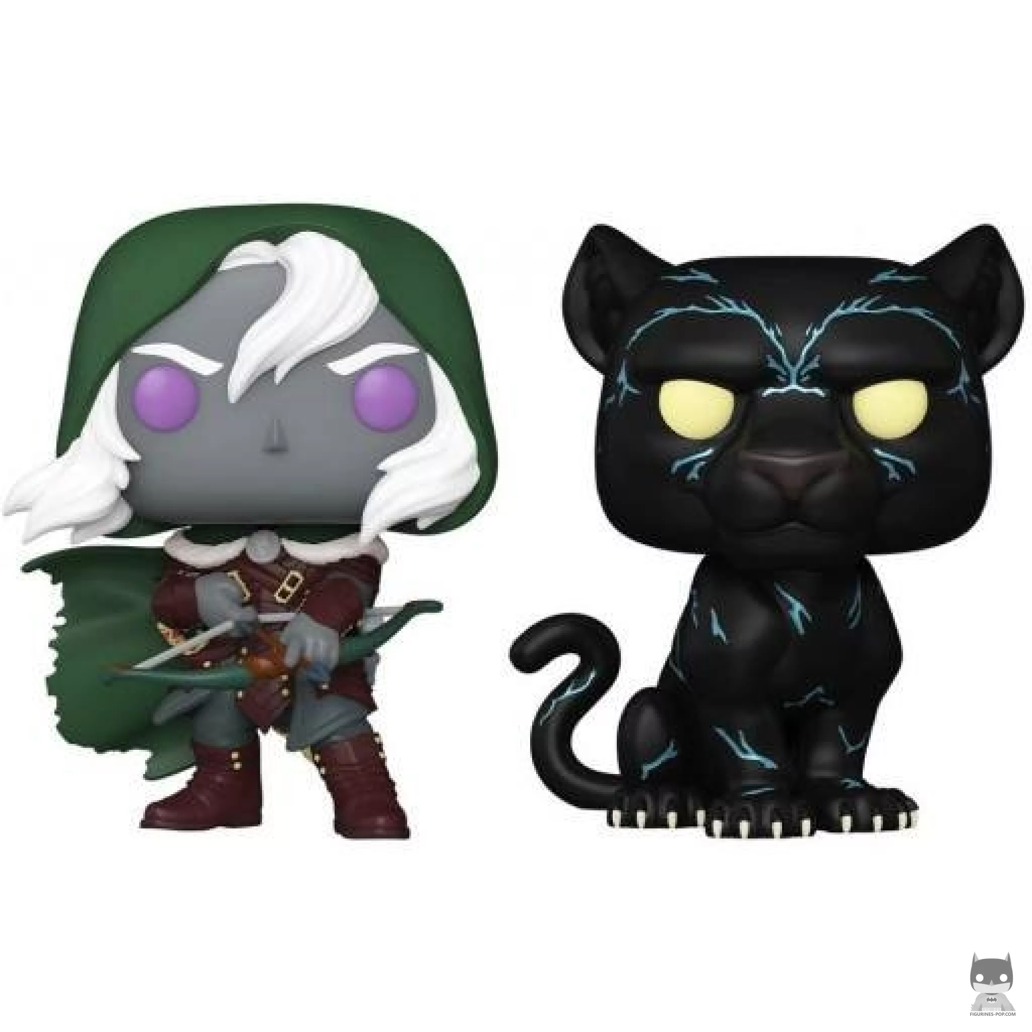 Figura Funko Pop! Drizzt Do'Urden & Guenhwyvar (Dungeons & Dragons)