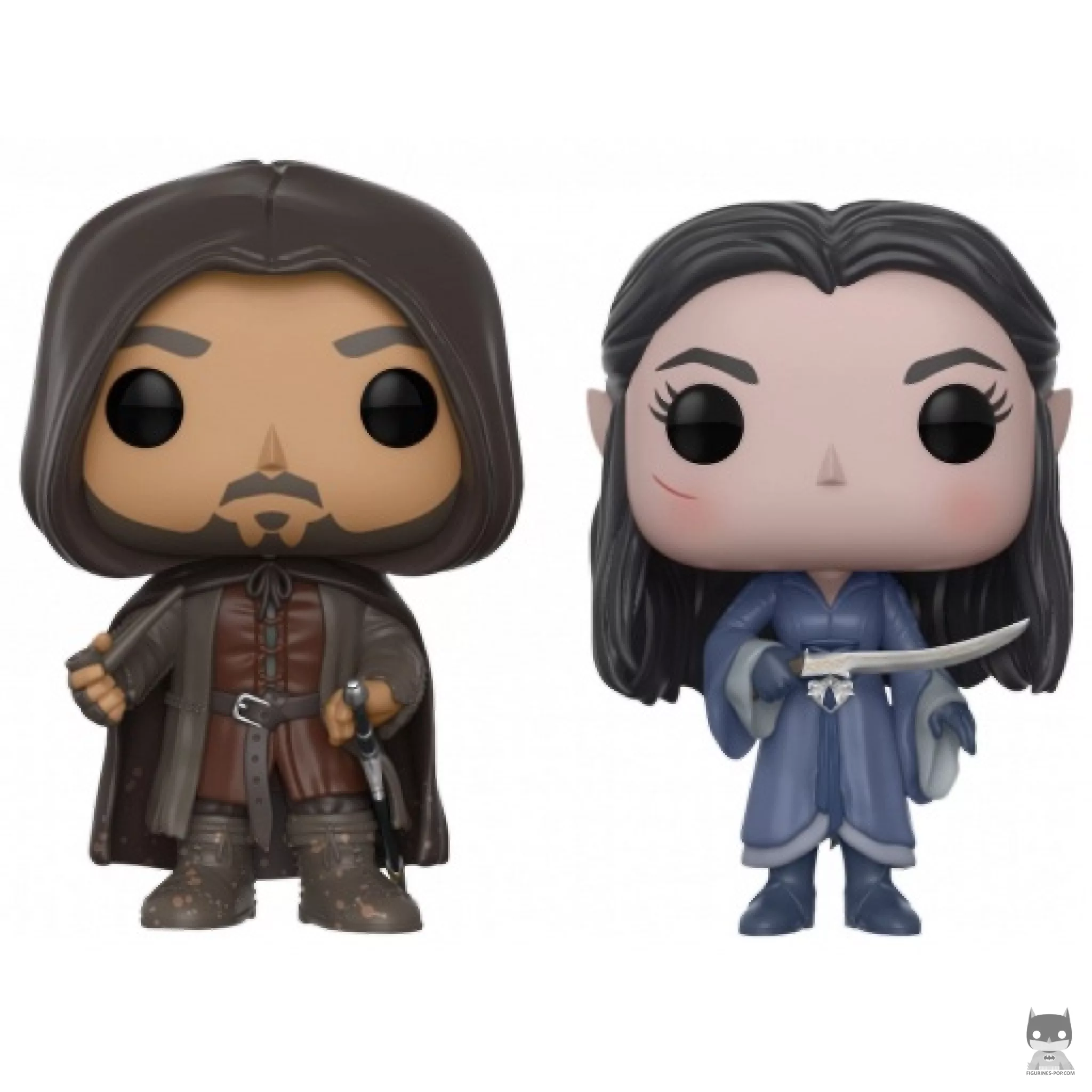 Figura Funko Pop! Aragorn & Arwen (El Señor de los Anillos)