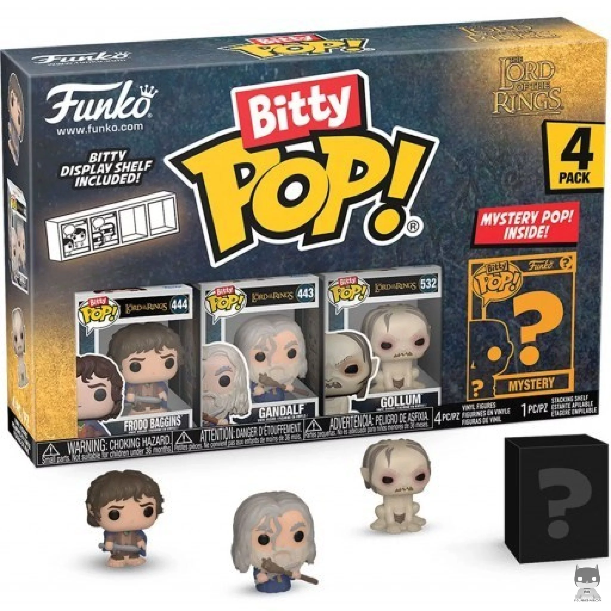 Figura Funko Pop! El Señor de los Anillos (Serie 1) en su caja