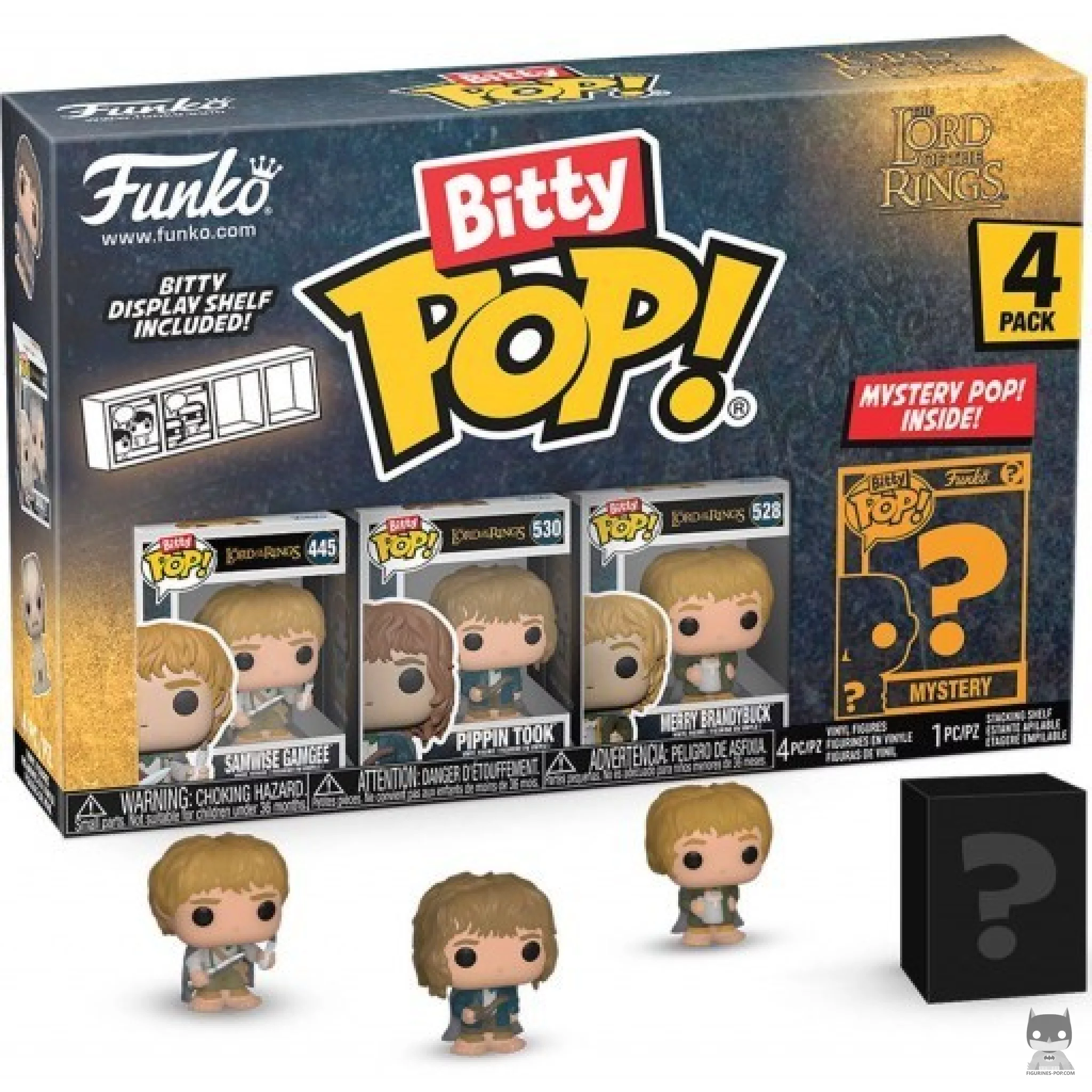 Figura Funko Pop! El Señor de los Anillos (Serie 3) en su caja