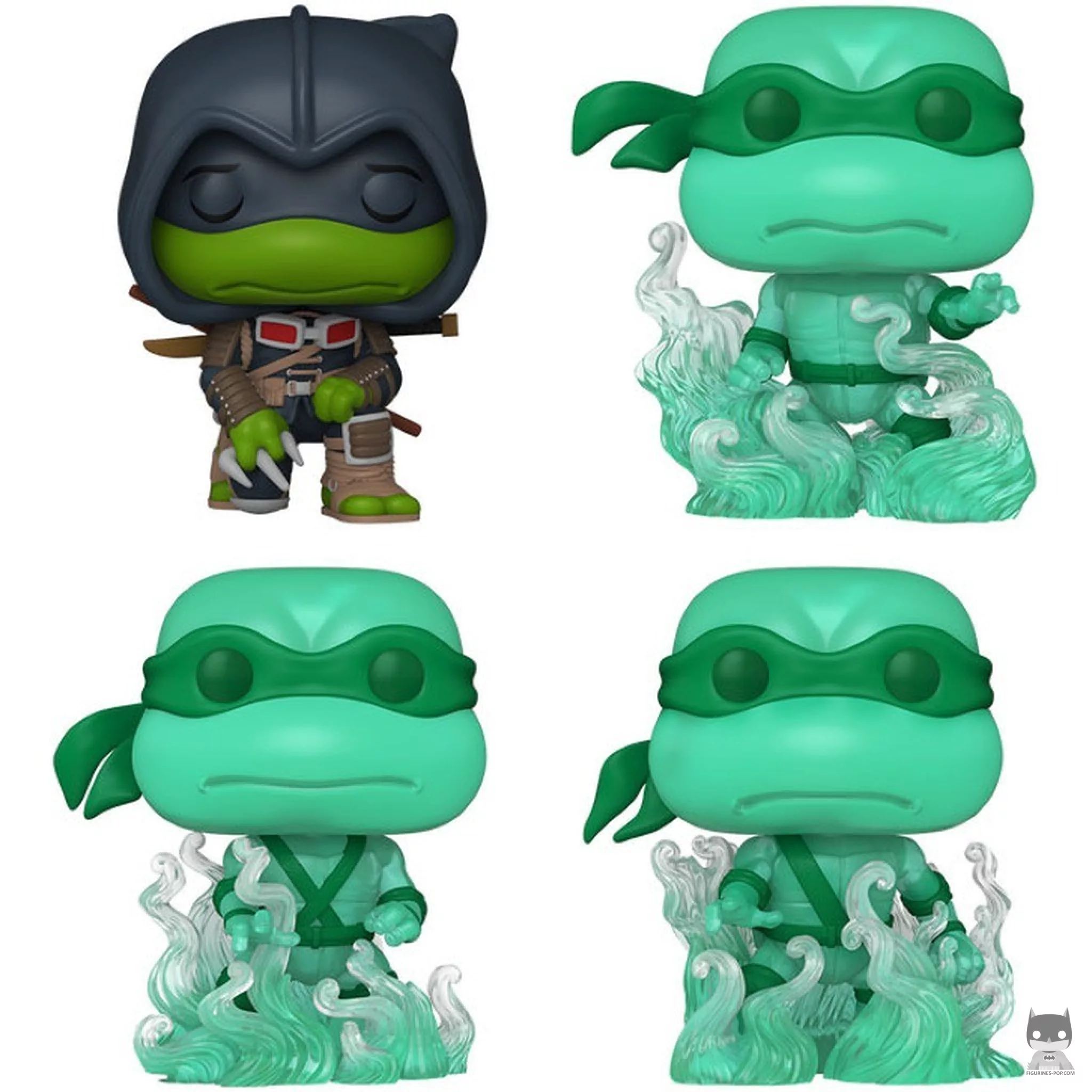 Figura Funko Pop! Miguel Ángel, Rafael, Leonardo & Donatello (El último ronin)