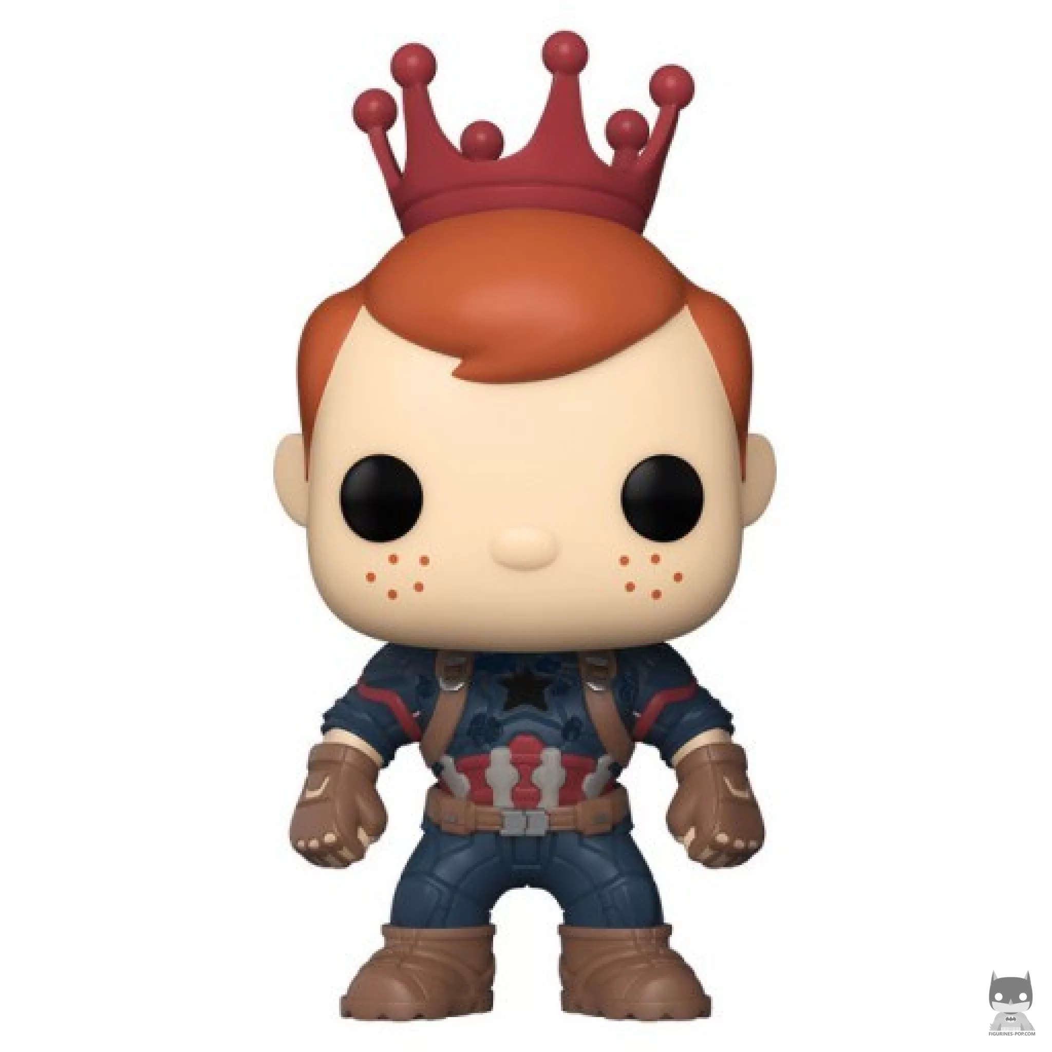 Figura Funko Pop! Freddy Funko como Capitán América (Freddy Funko)