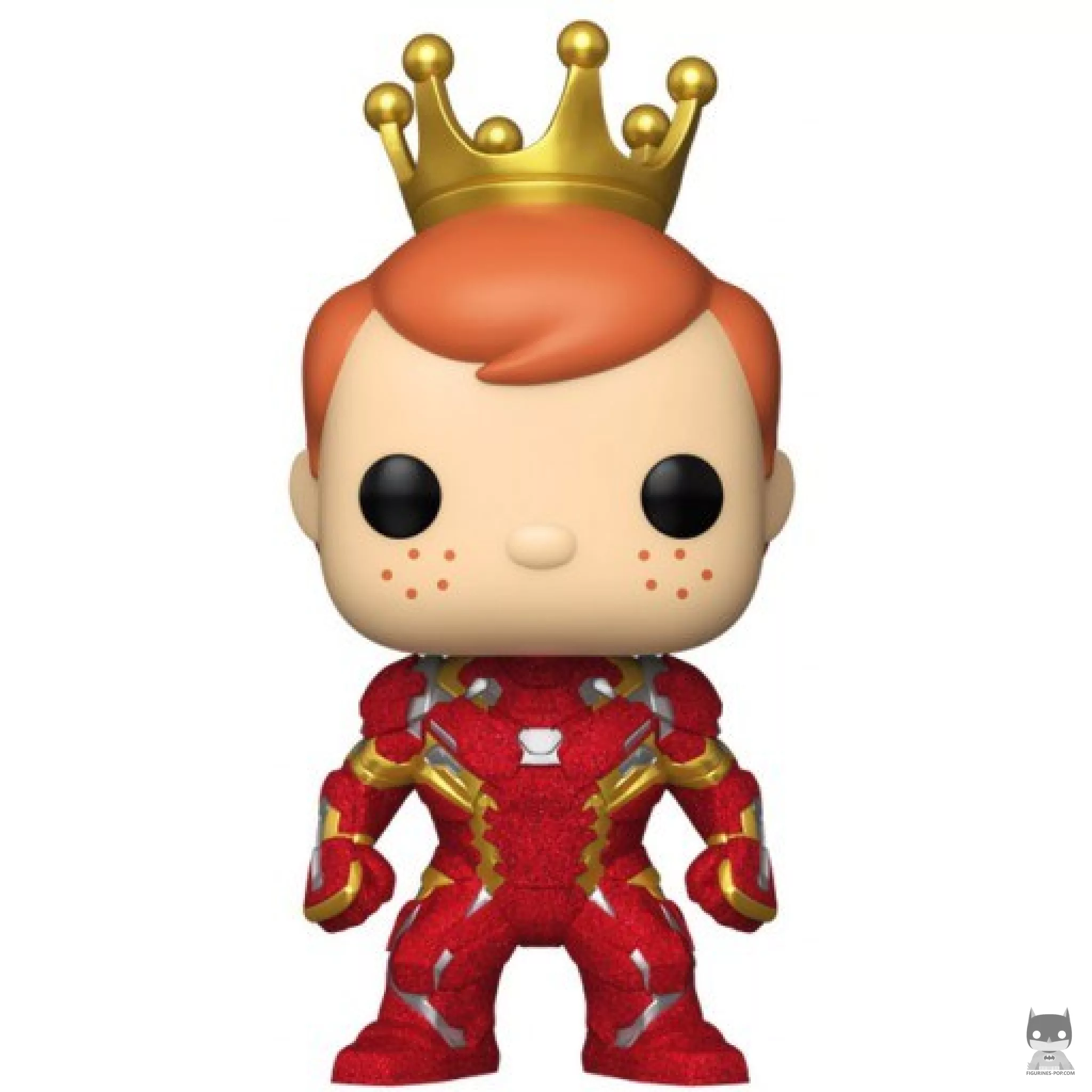 Figura Funko Pop! Freddy Funko como Iron Man (Purpurina de diamante) (Freddy Funko)
