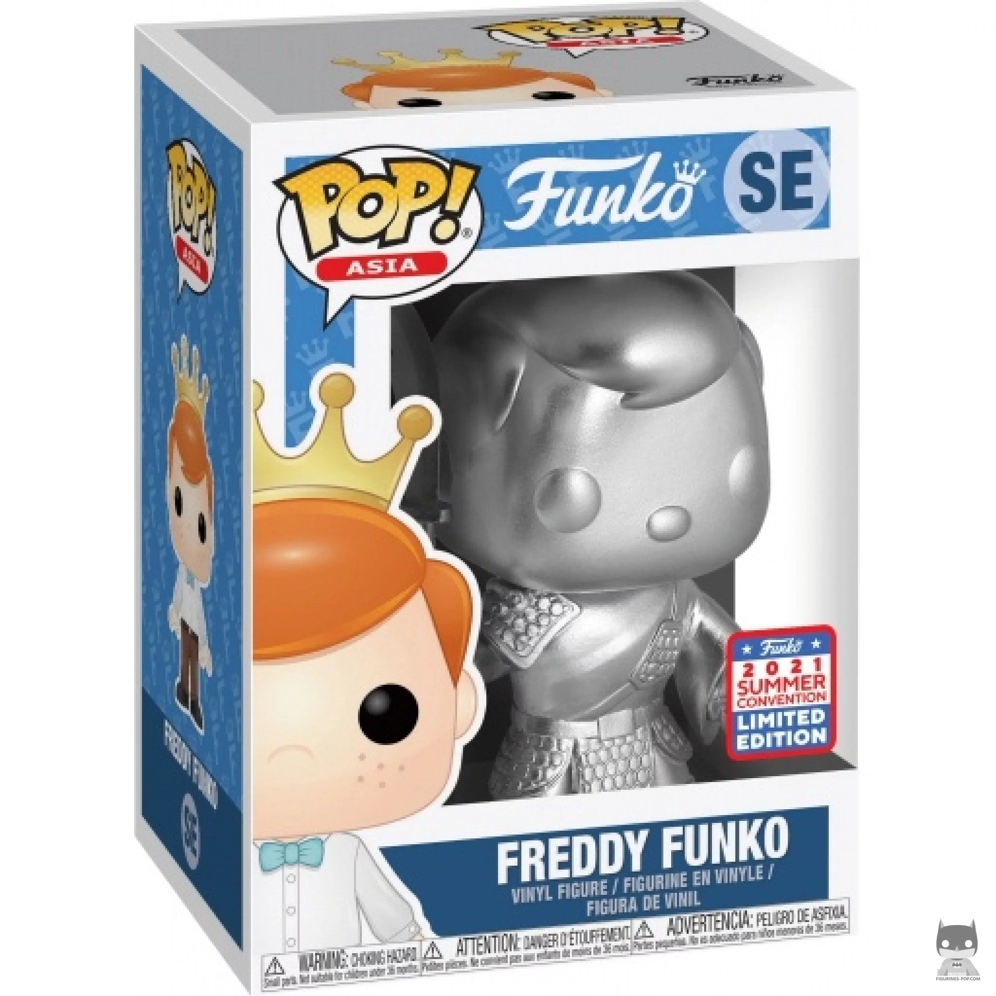 Figura Funko Pop! Freddy Funko samurái en su caja