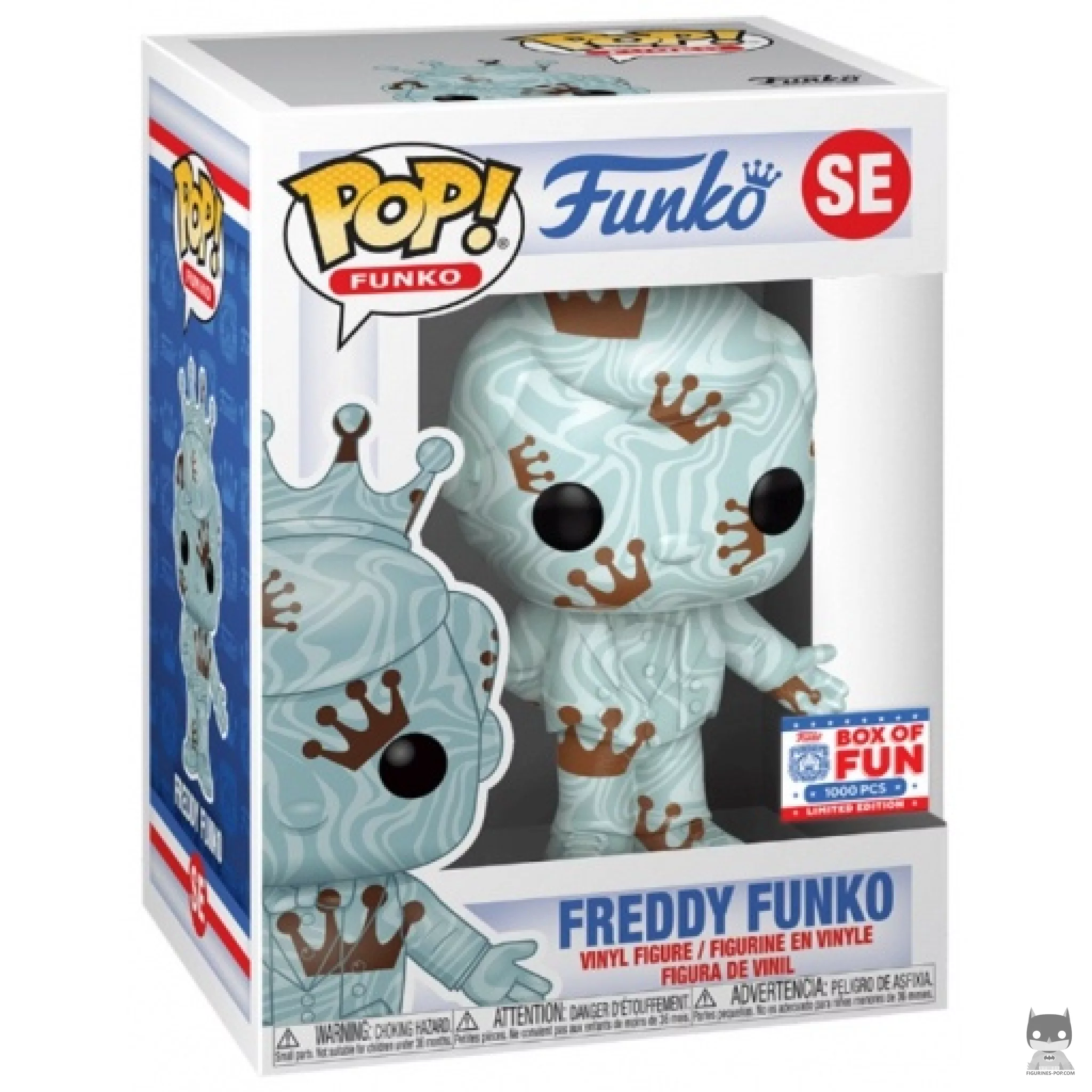 Figura Funko Pop! Freddy Funko (Verde) en su caja