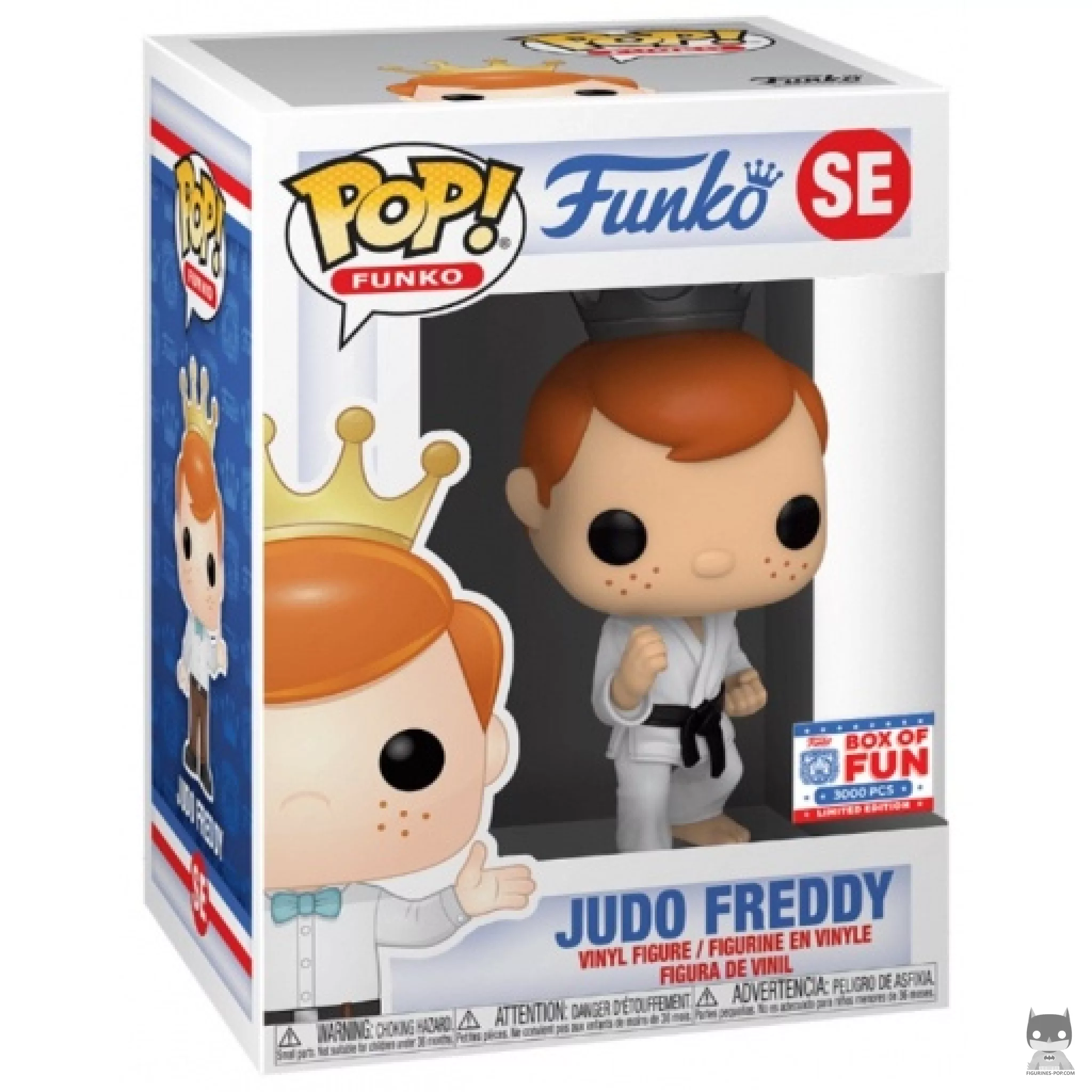 Figura Funko Pop! Freddy judoka en su caja