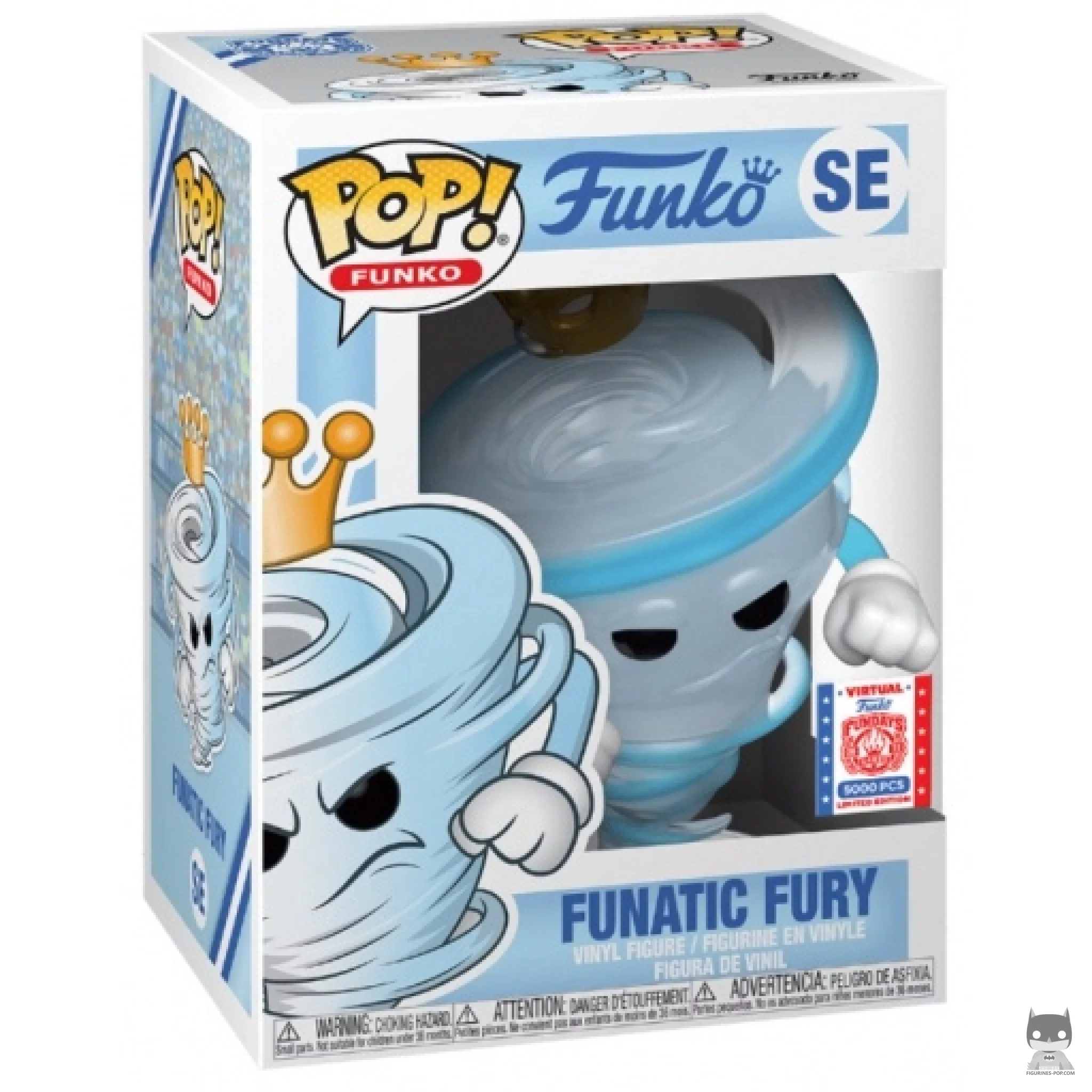 Figura Funko Pop! Funatic Fury en su caja