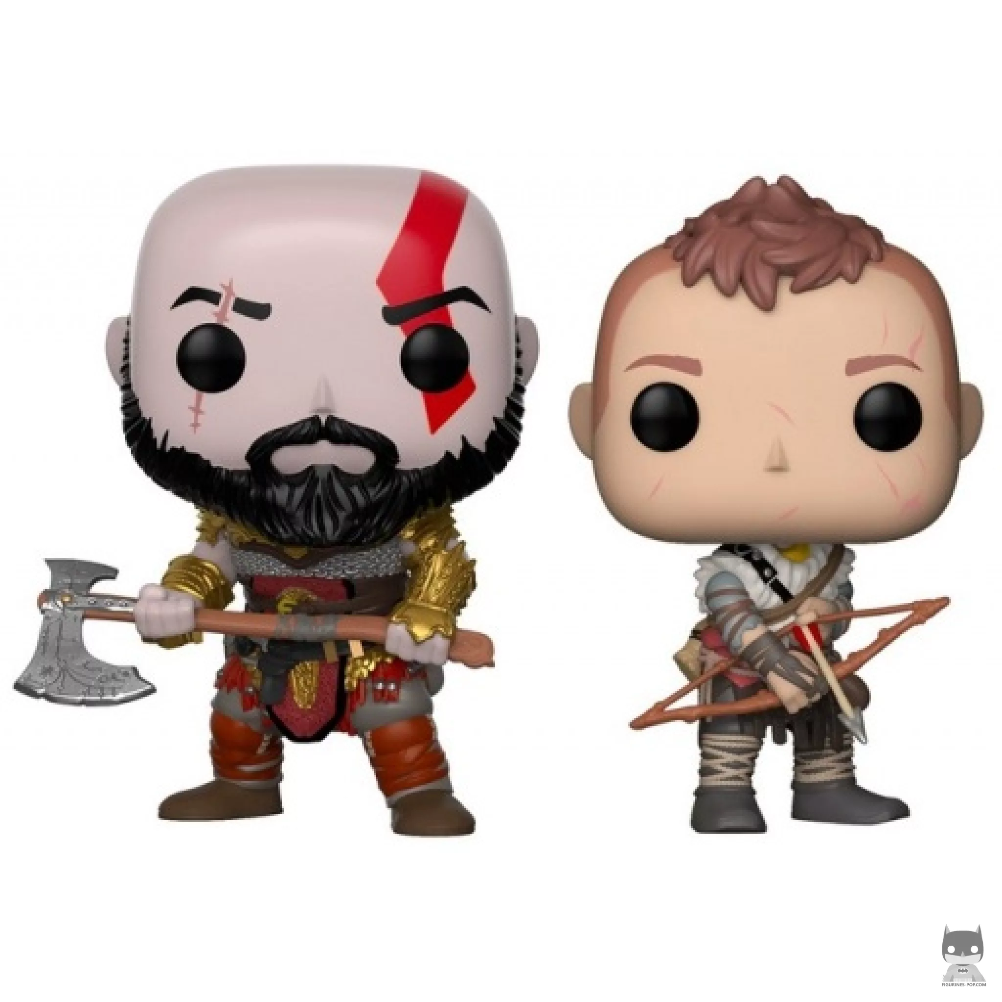 Figura Funko Pop! Kratos & Atreus (God of War)