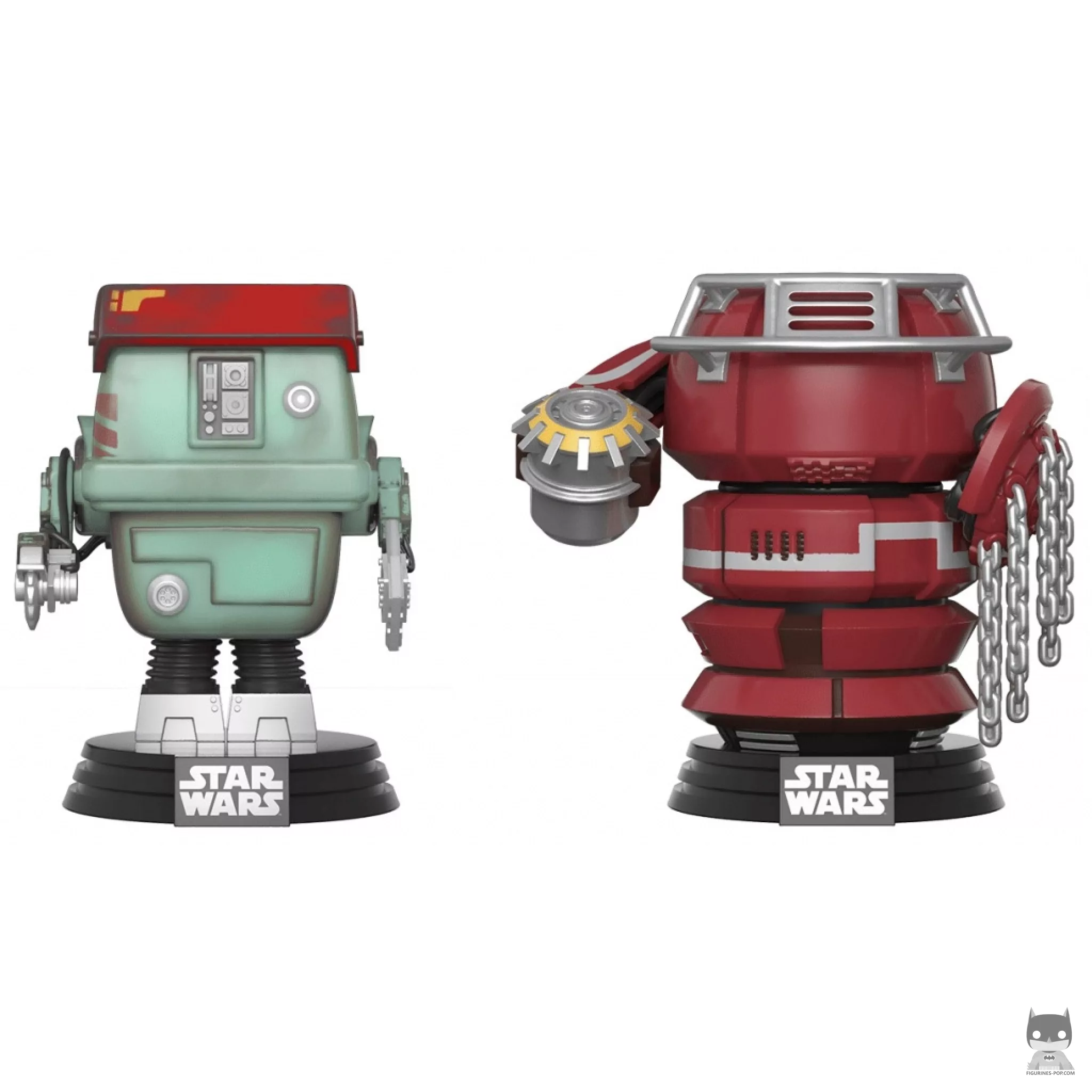 Figura Funko Pop! Droides luchando (Han Solo: Una historia de Star Wars)