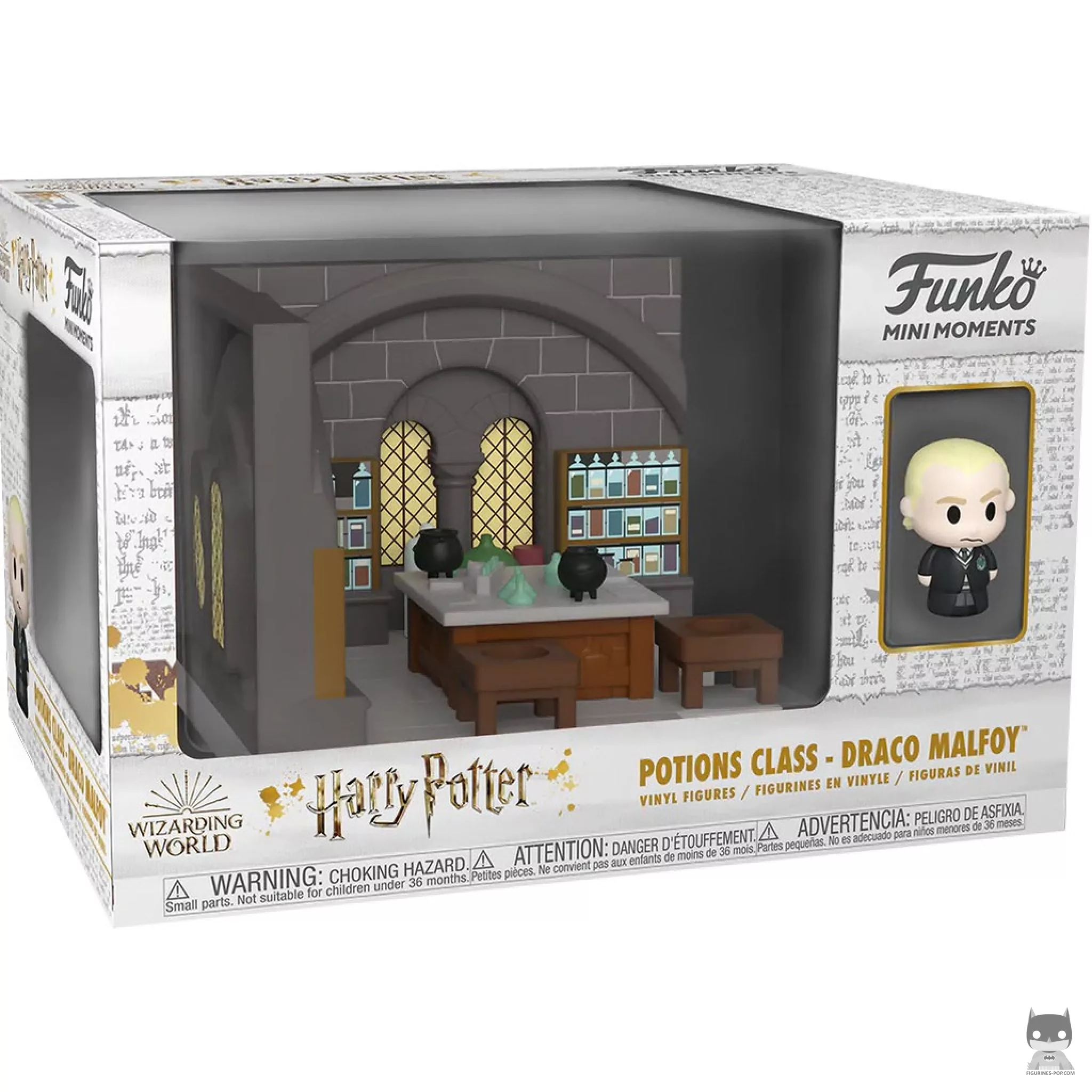 Figura Funko Pop! Clase de pociones - Draco Malfoy en su caja