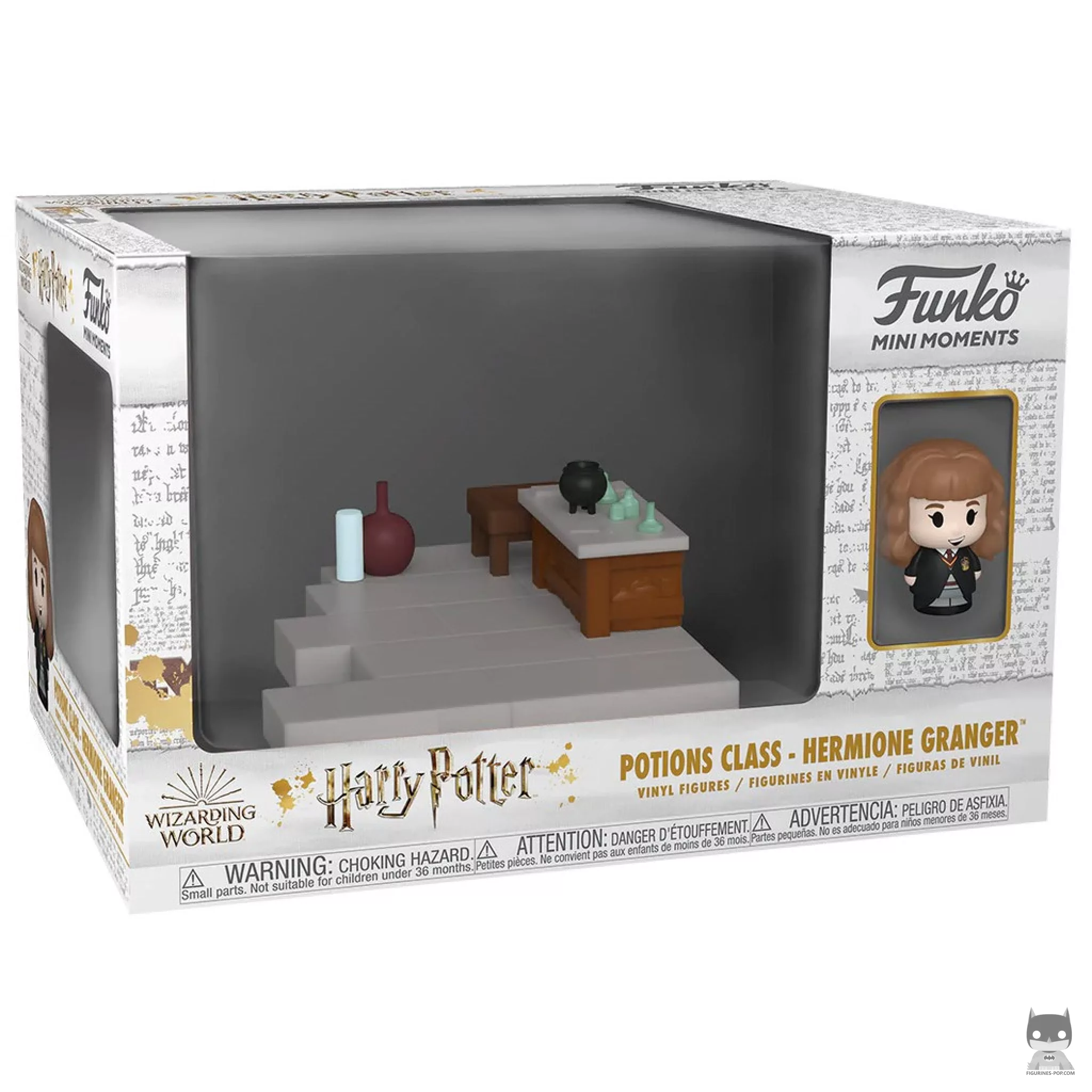 Figura Funko Pop! Clase de pociones - Hermione Granger en su caja