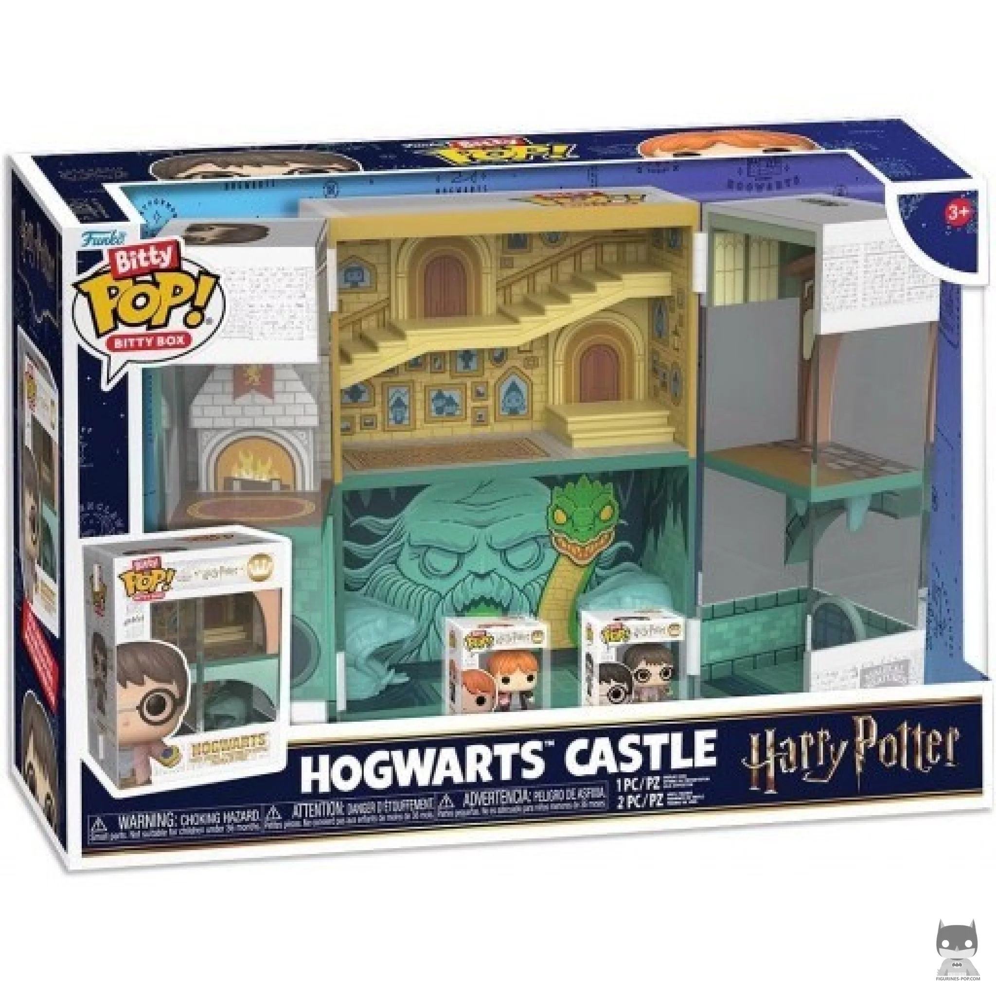 Figura Funko Pop! Hogwarts en su caja