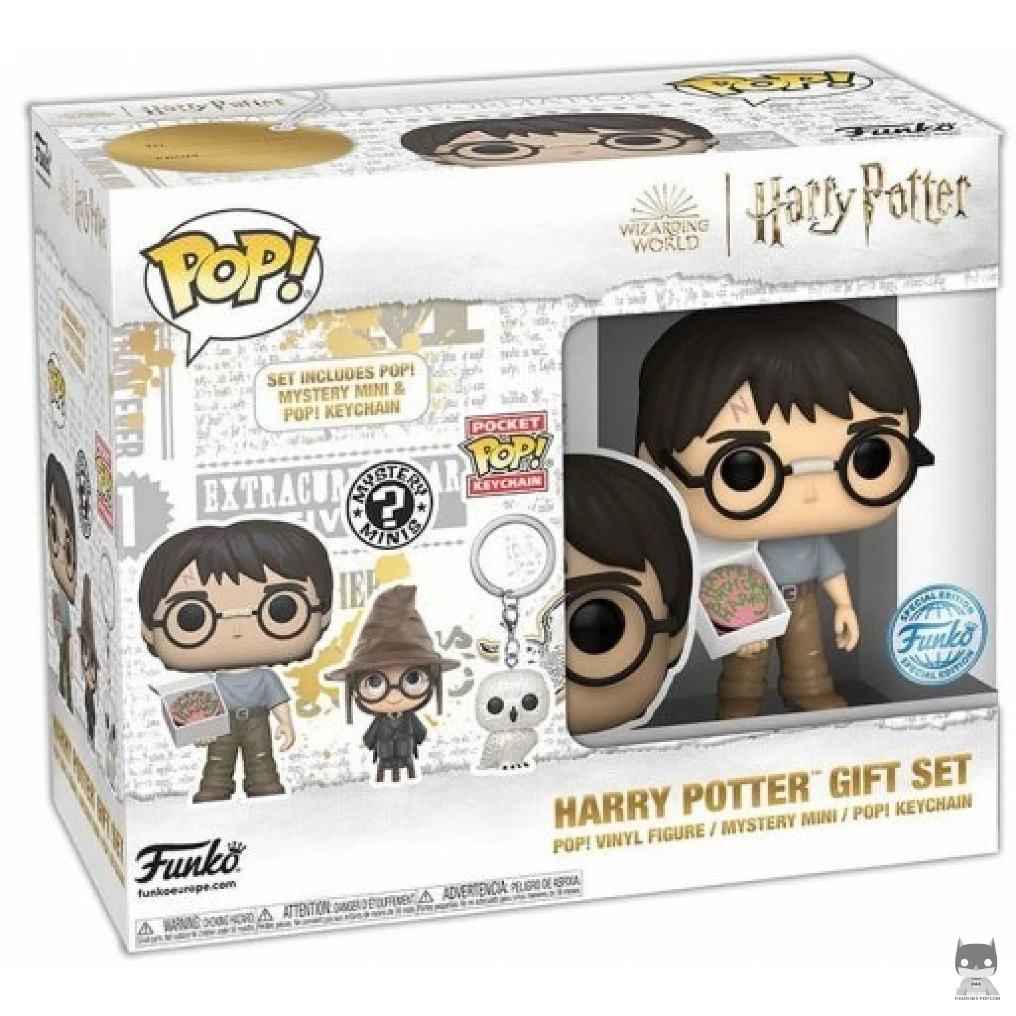 Figura Funko Pop! Set de regalo Harry Potter en su caja