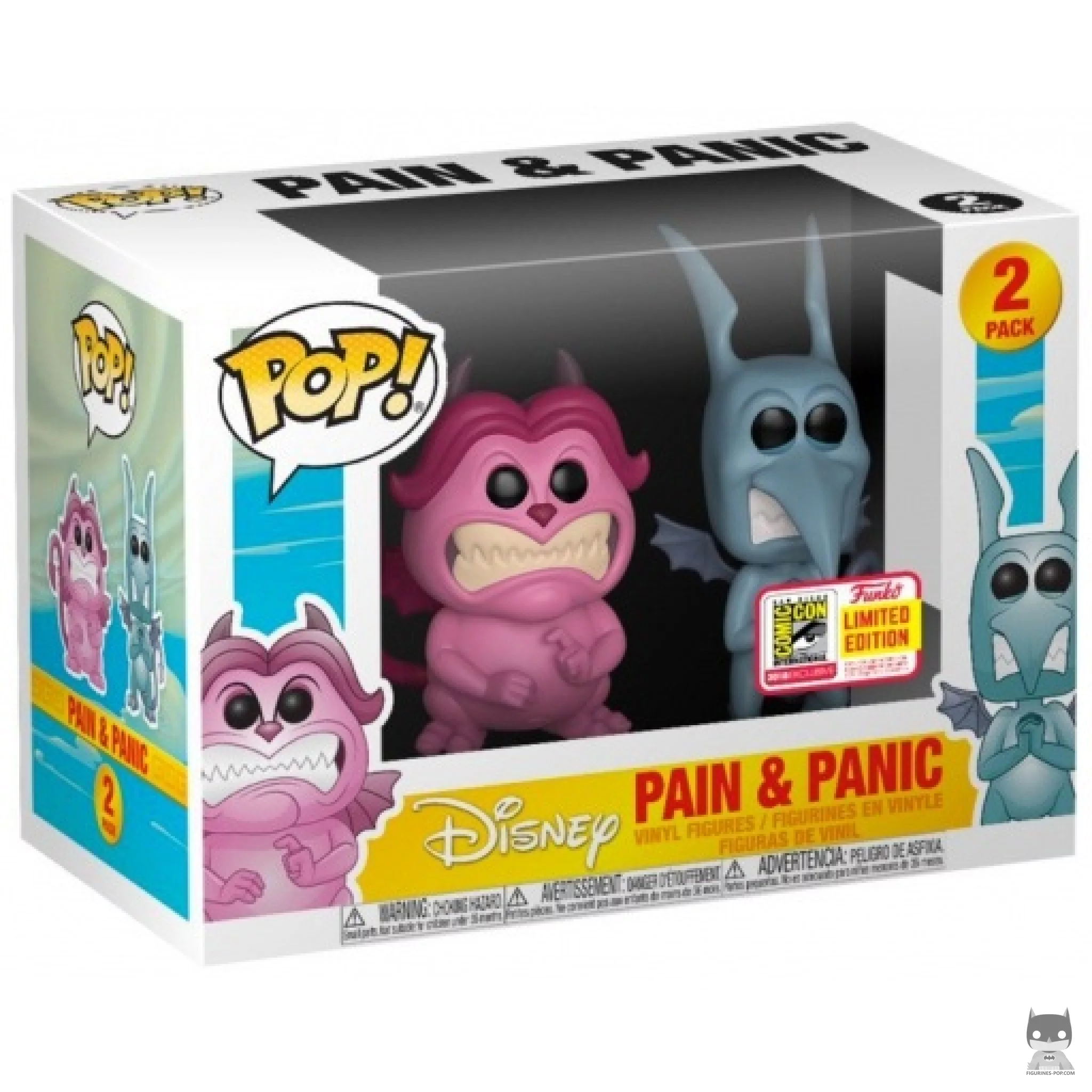 Figura Funko Pop! Pena & Pánico en su caja