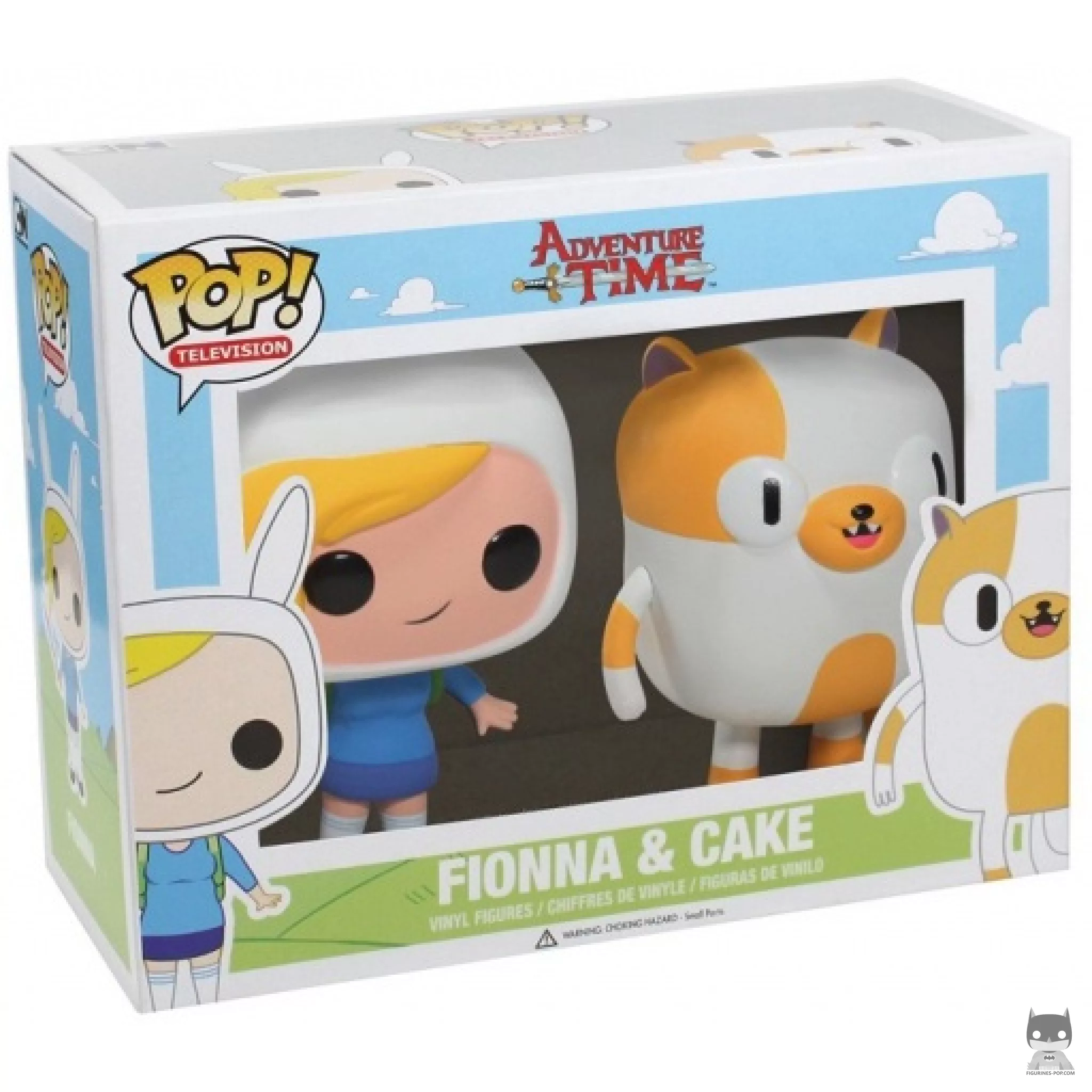 Figura Funko Pop! Fionna & Cake en su caja