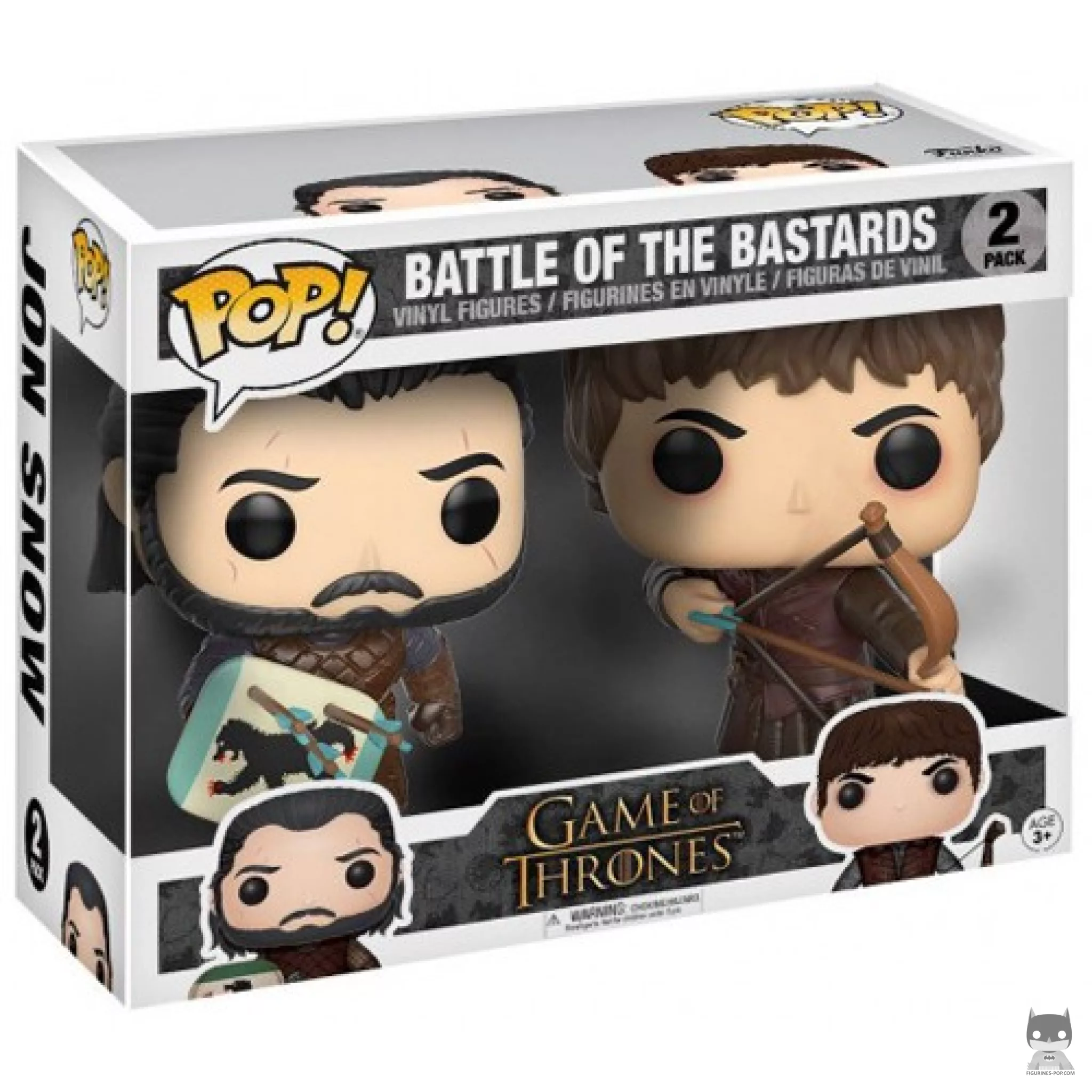 Figura Funko Pop! La batalla de los bastardos en su caja