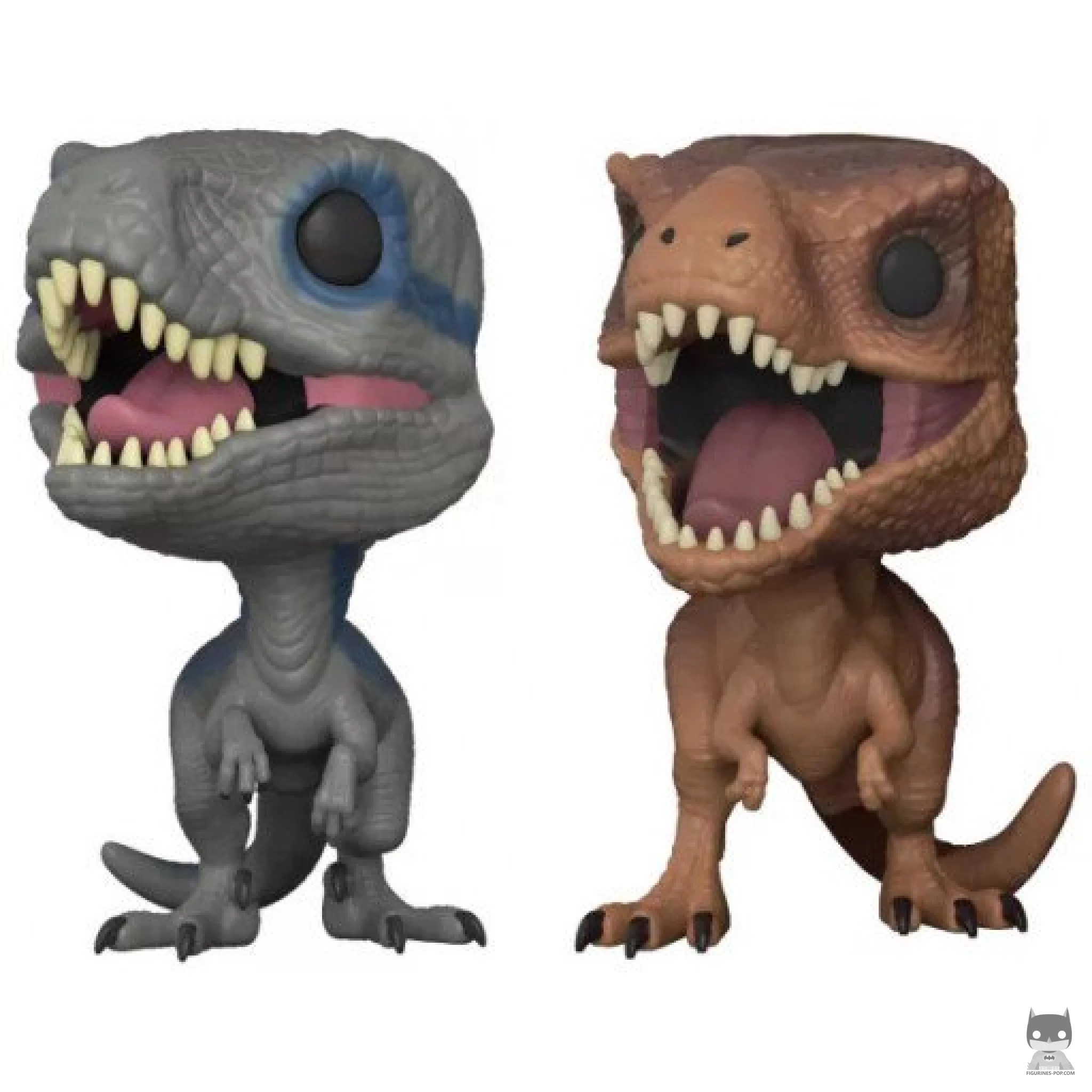 Figura Funko Pop! Blue & T-Rex (Jurassic World: El reino caído)