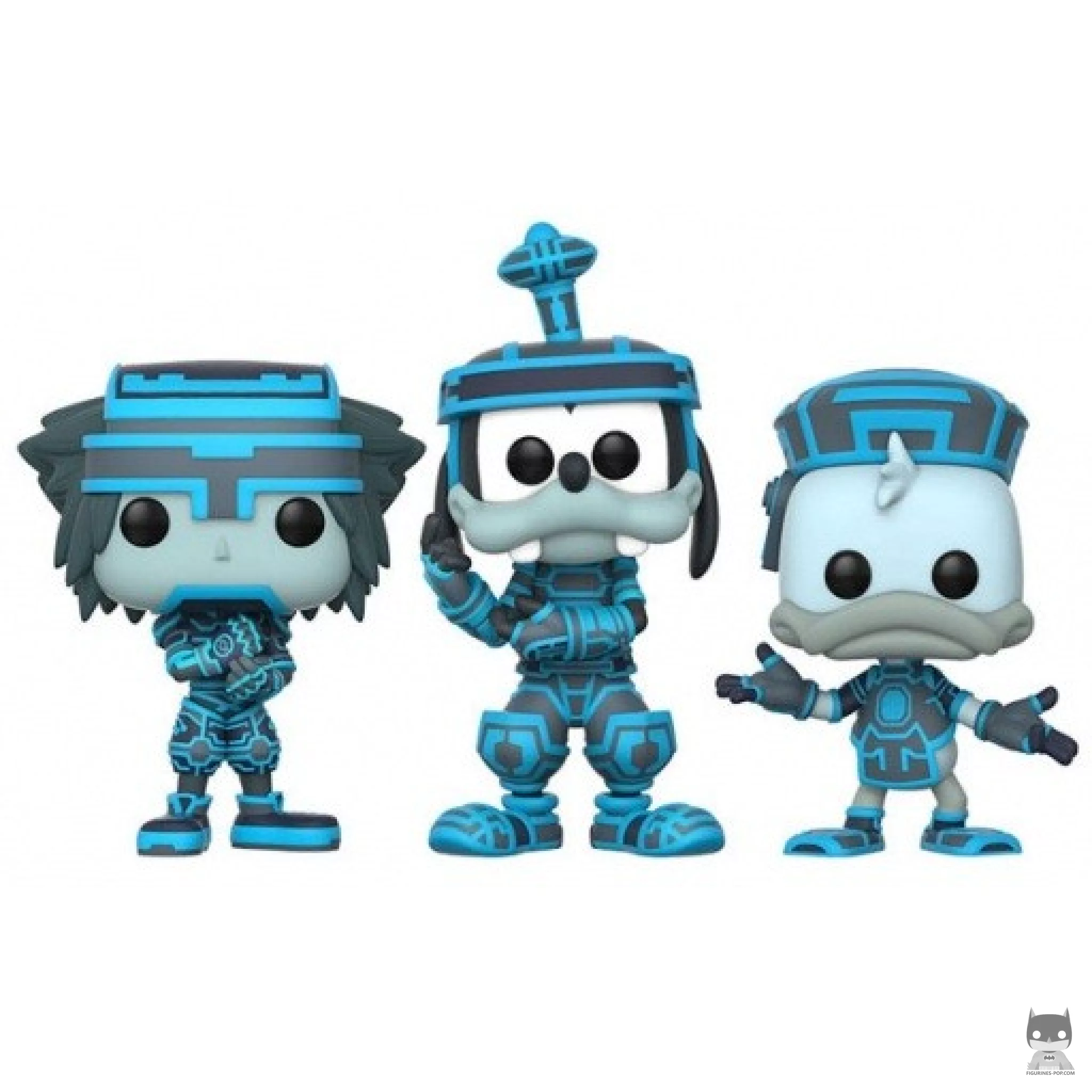 Figura Funko Pop! Sora, Goofy & Donald (Tron) (Kingdom Hearts)