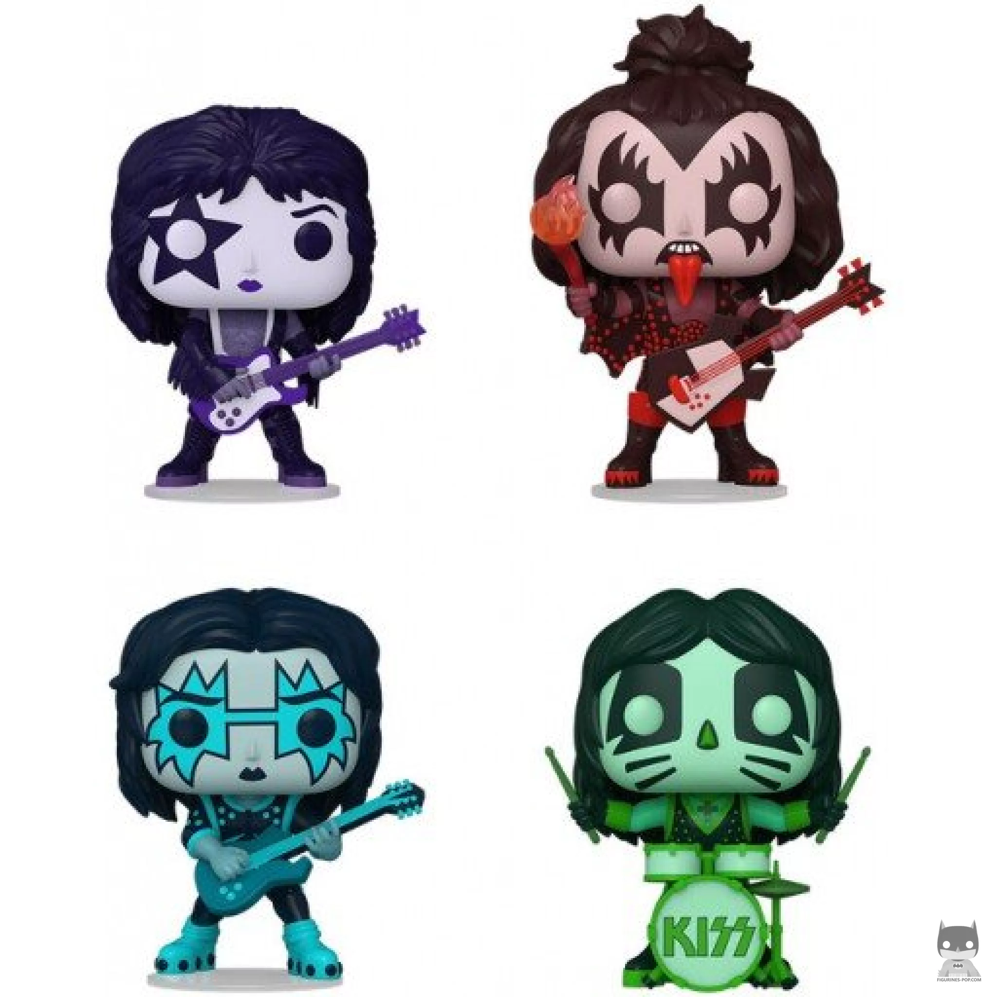 Figura Funko Pop! Spaceman, Demon, Starchild & Catman (KISS)