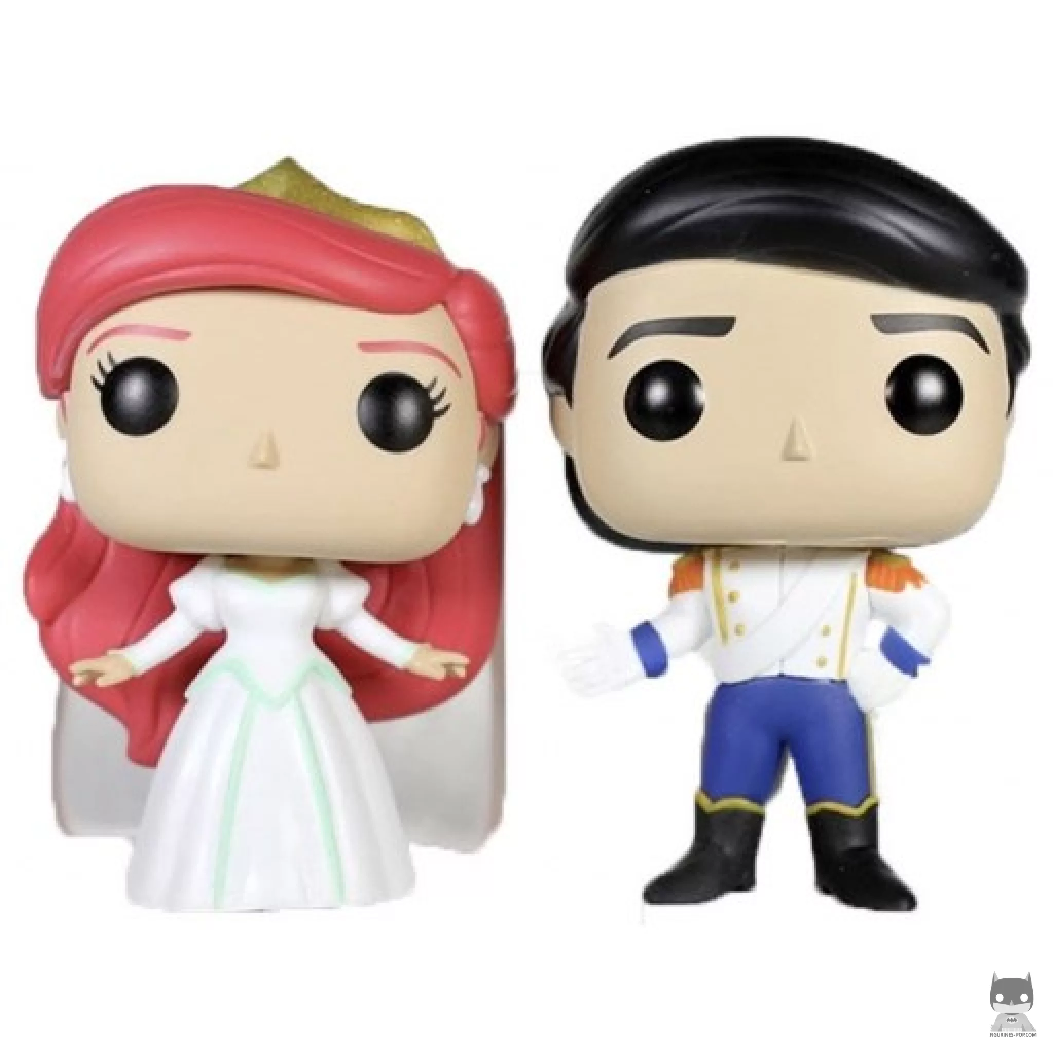 Figura Funko Pop! Ariel & Eric felices para siempre en el castillo (La sirenita)
