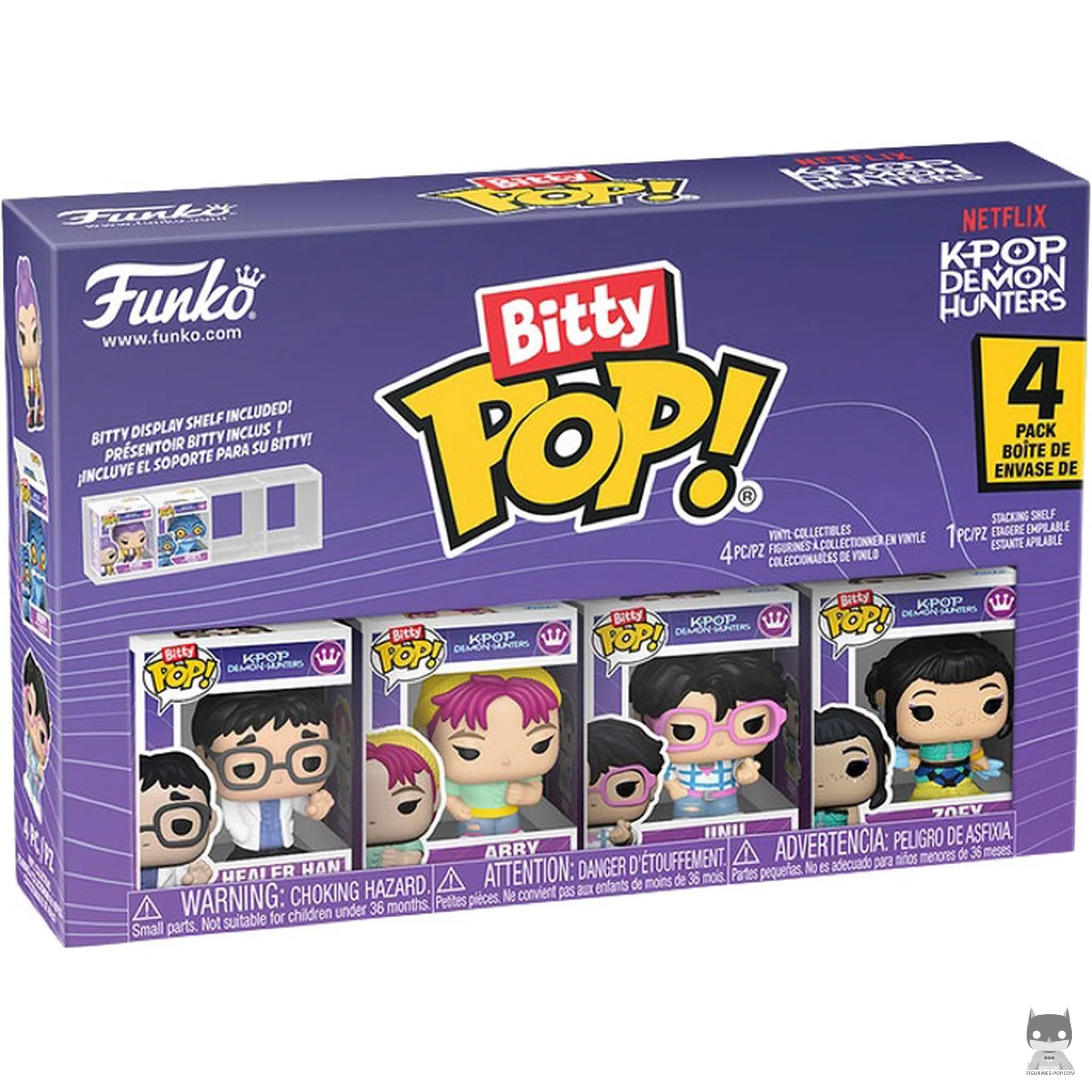 Figura Funko Pop! Las guerreras K-pop (Serie 3) en su caja