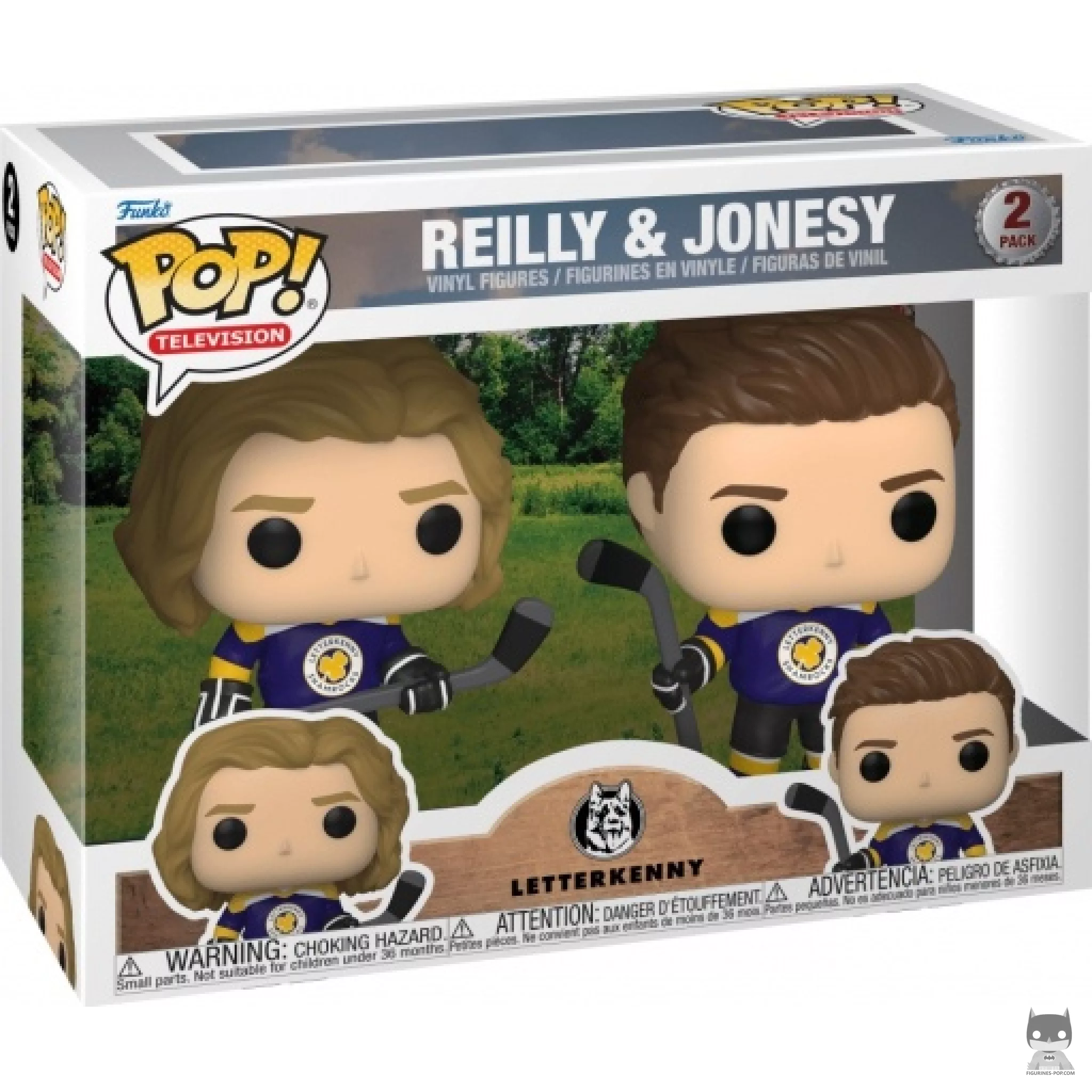 Figura Funko Pop! Reilly & Jonesy en su caja