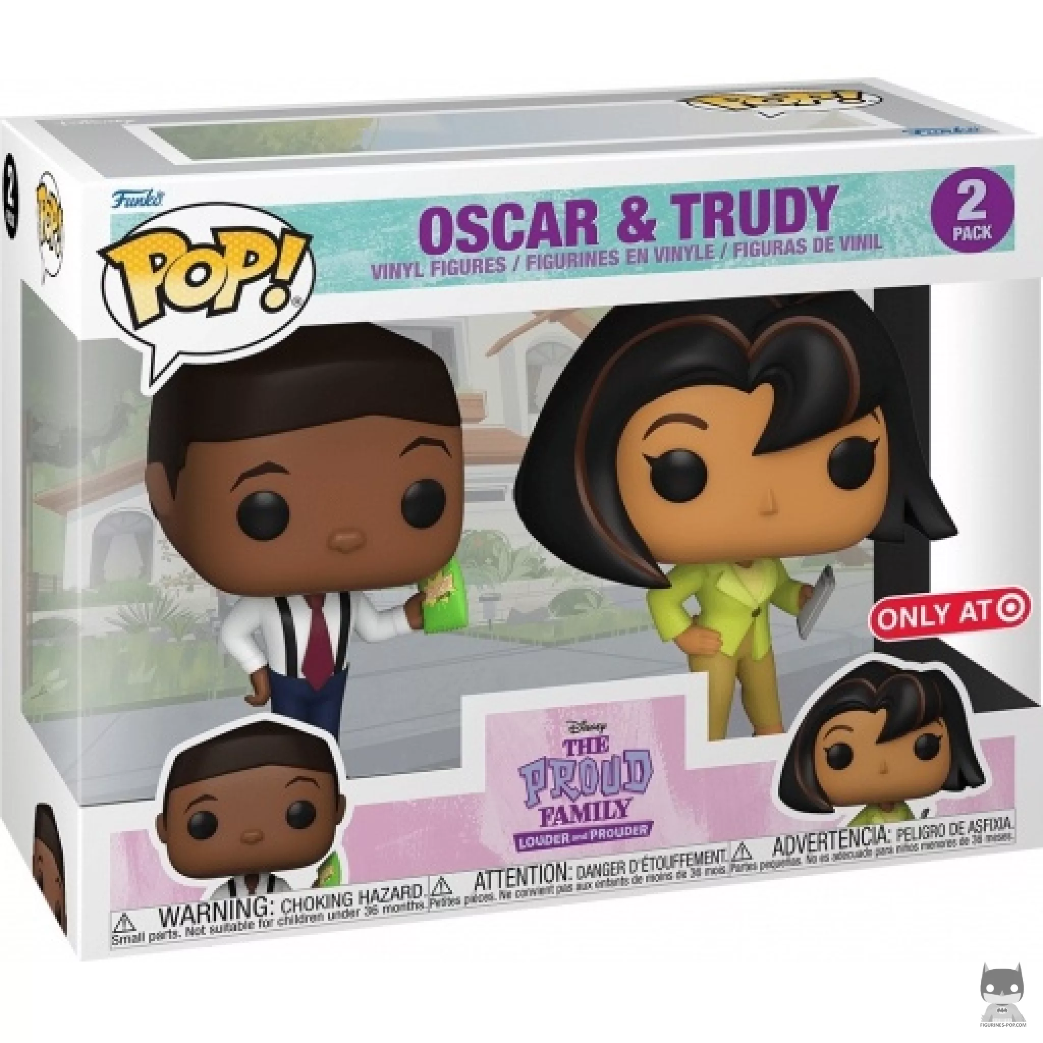 Figura Funko Pop! Oscar & Trudy Proud en su caja