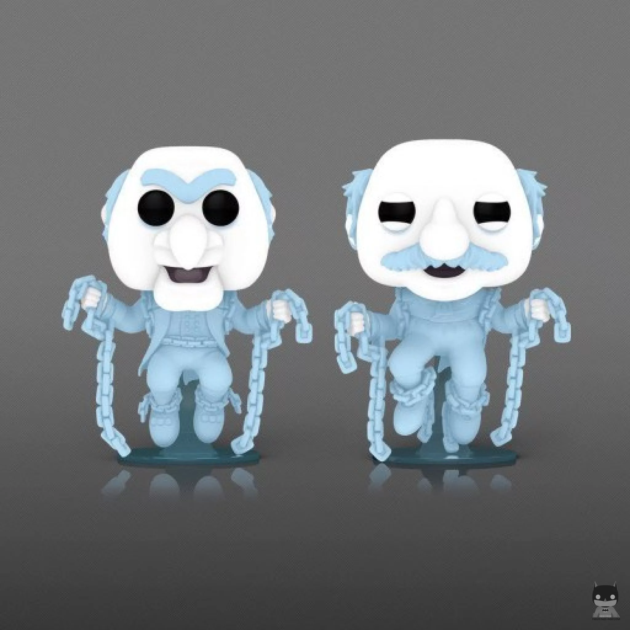 Figura Funko Pop! Los hermanos Marley (Brilla en la oscuridad) (Los Teleñecos en Cuento de Navidad)