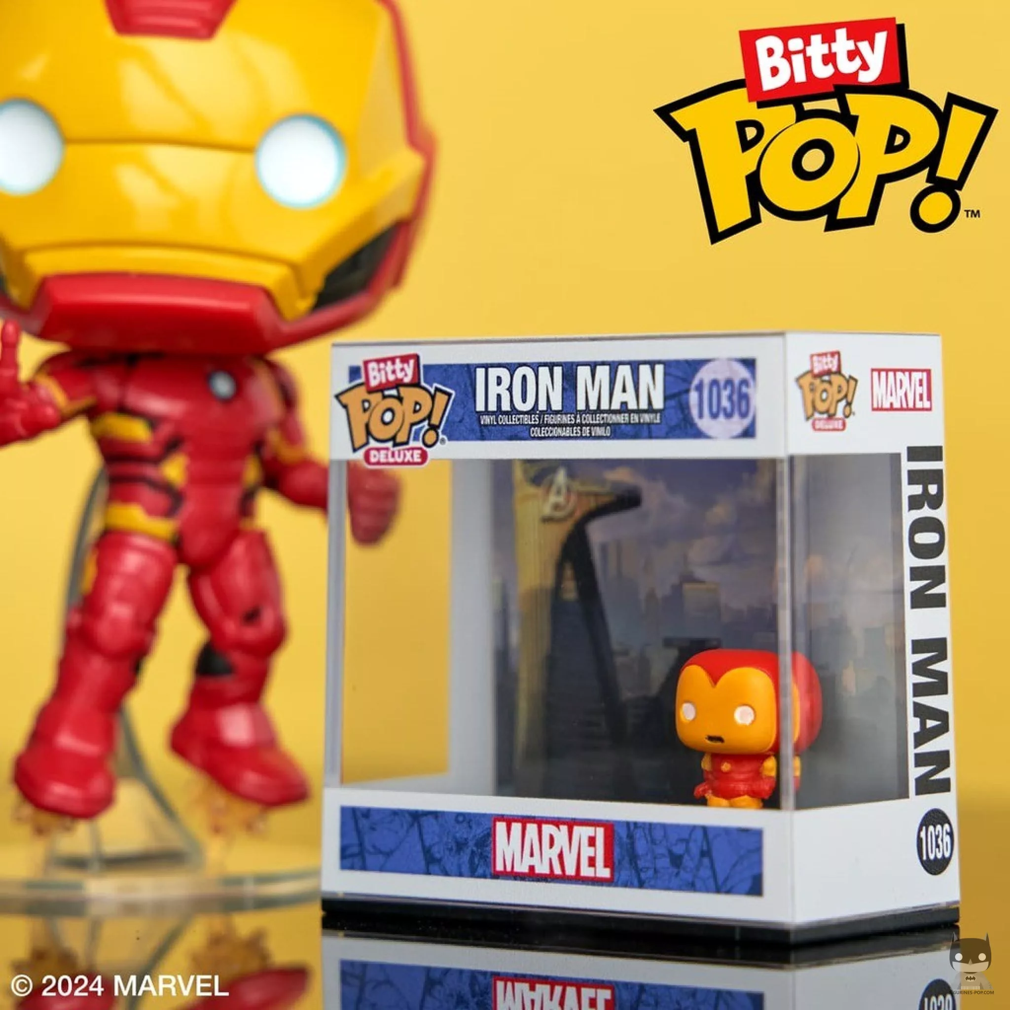 Figura Funko Pop! Iron Man (Torre de los Vengadores) (Marvel Comics)