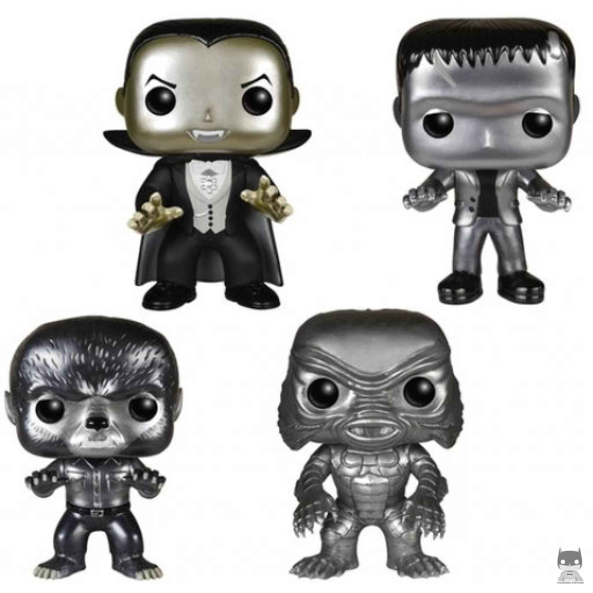 Figura Funko Pop! Monstruos de Universal (Metalizado) (Monstruos de Universal)