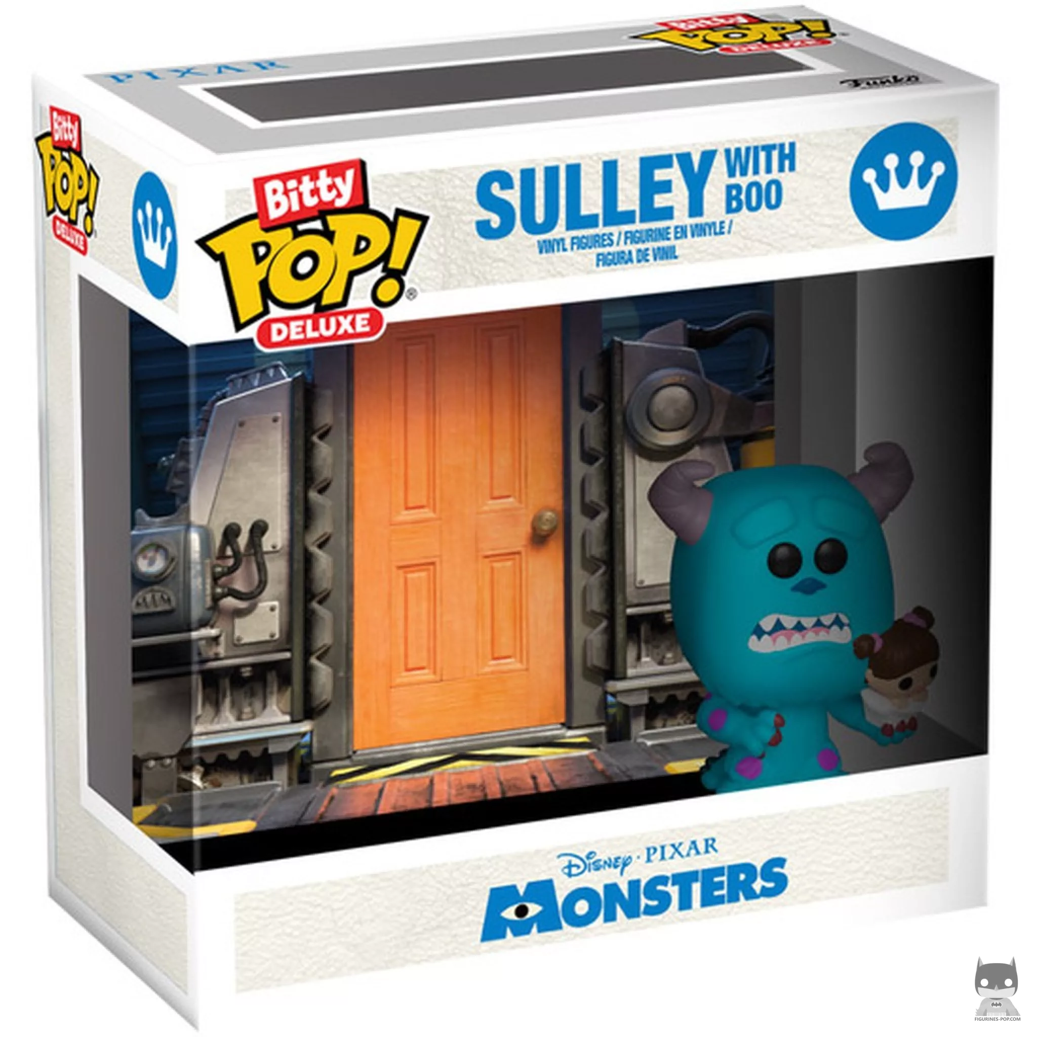 Figura Funko Pop! Sulley con Boo en su caja