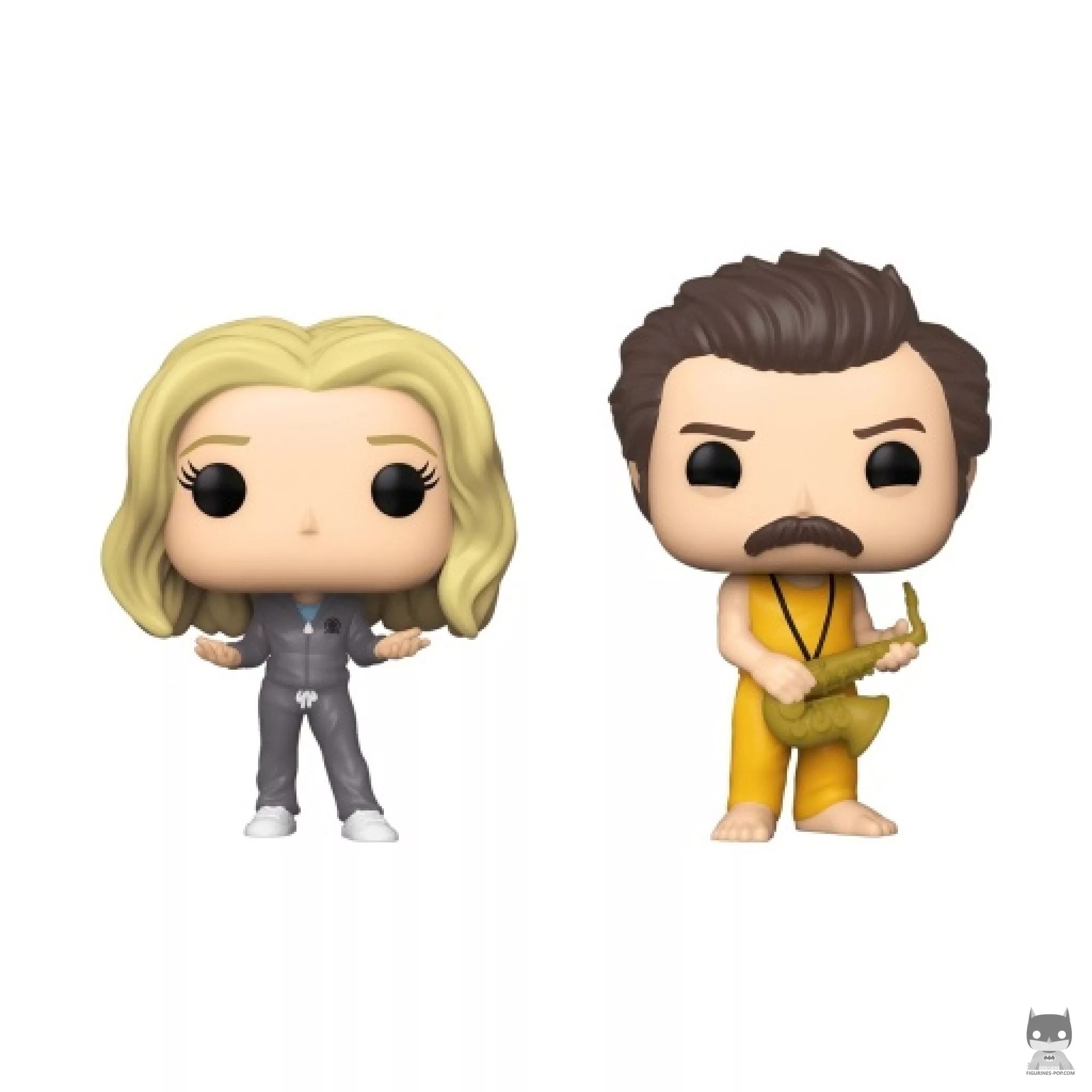 Figura Funko Pop! Leslie & Ron encerrados (Parks and Recreation)