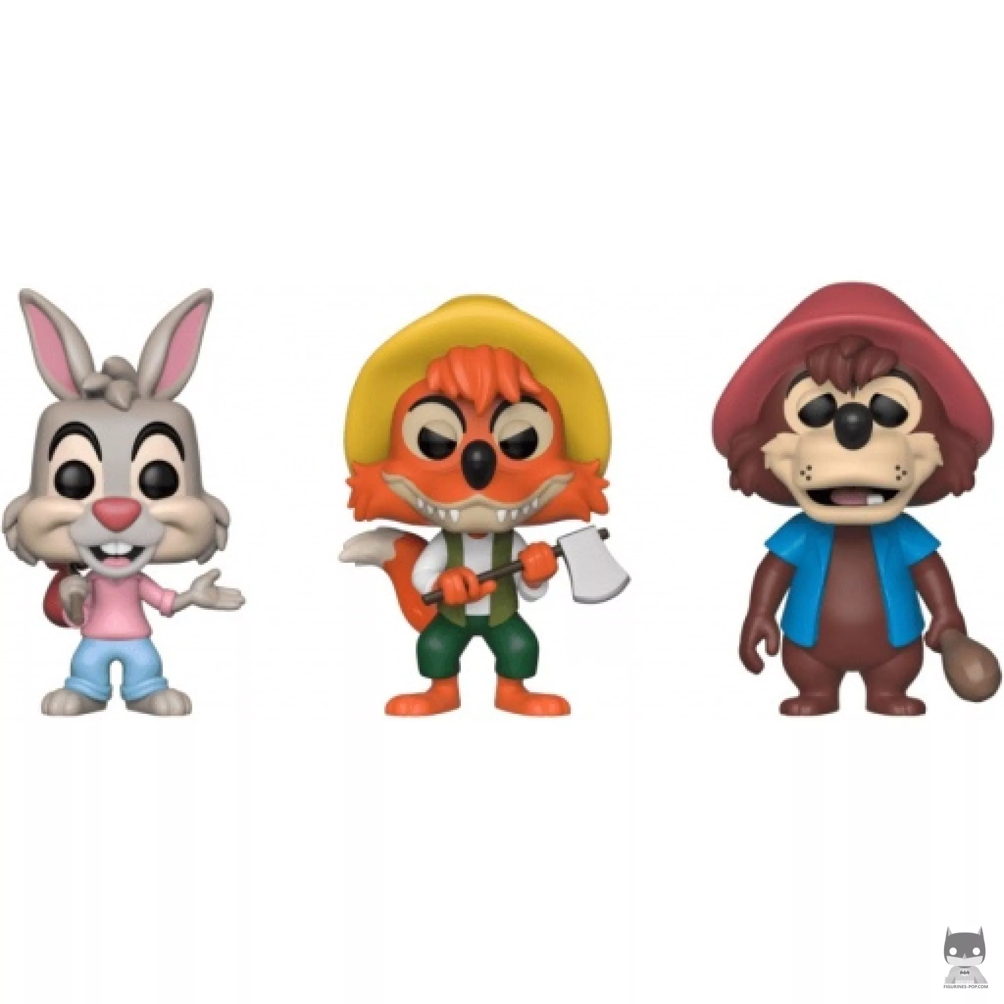 Figura Funko Pop! Br'er Rabbit, Br'er Fox & Br'er Bear de Splash Mountain (Parques Disney)