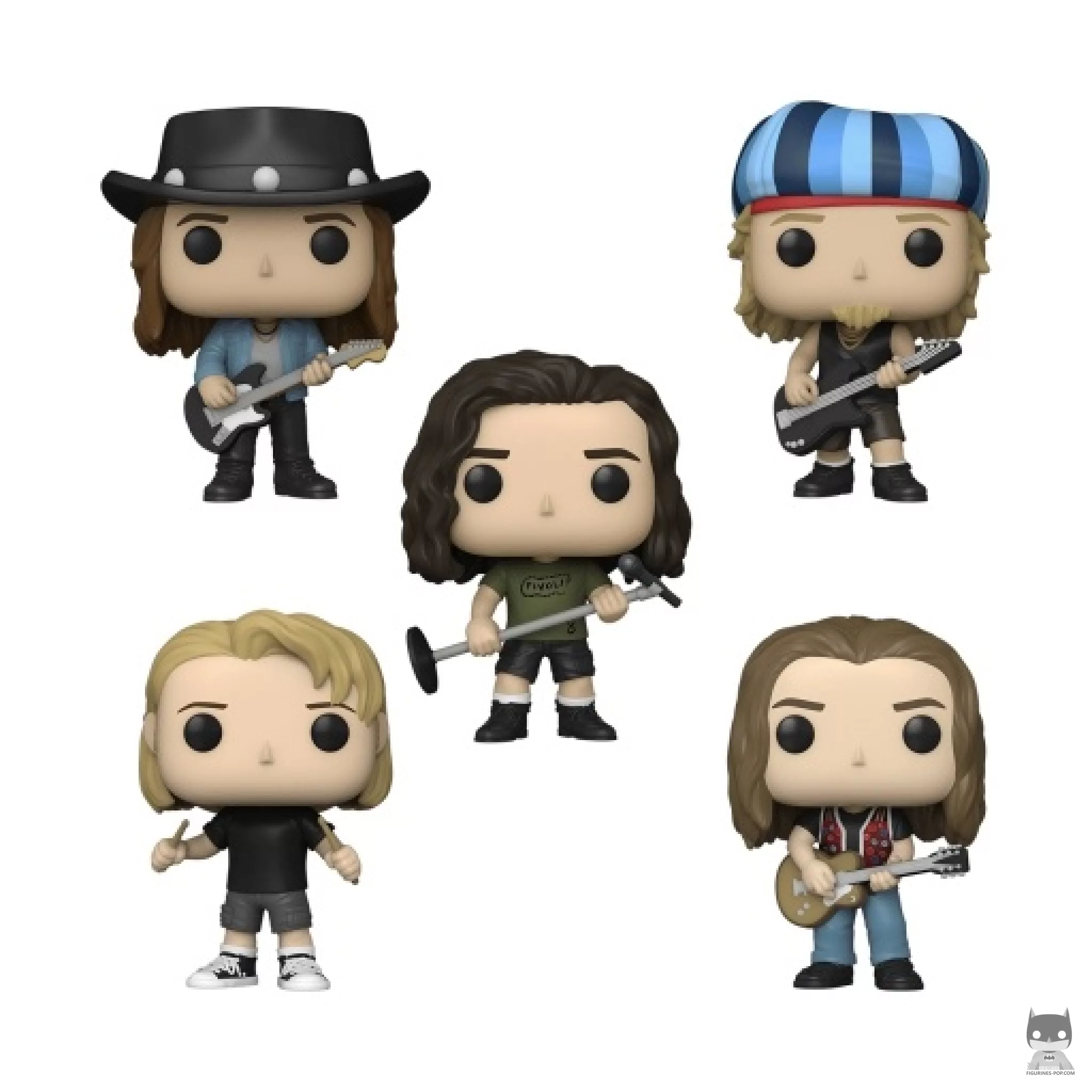 Figura Funko Pop! Mike McCready, Jeff Ament, Eddie Vedder, Matt Cameron & Stone Gossard (Pearl Jam)