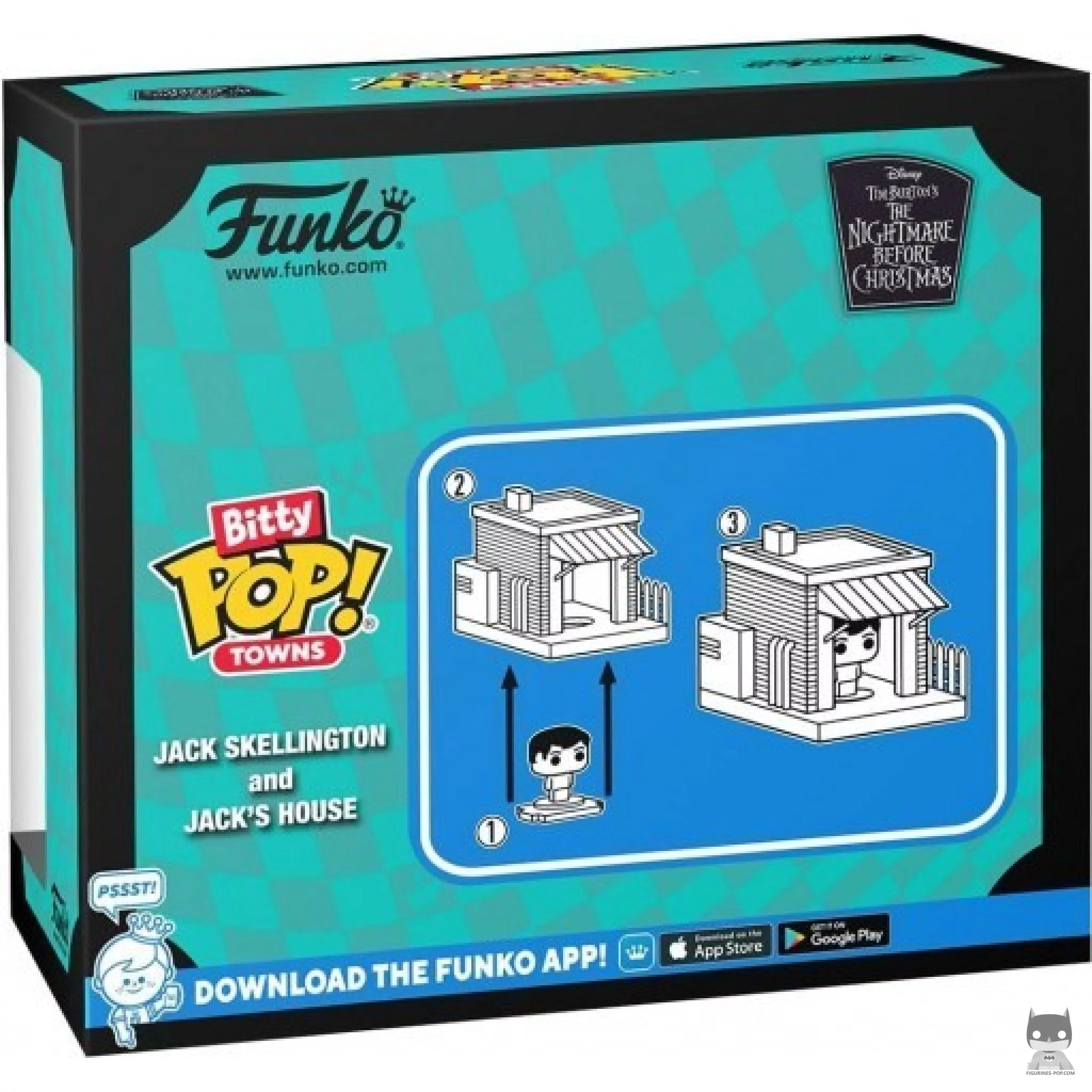 Figura Funko Pop! Jack y la casa de Jack (Pesadilla antes de Navidad)