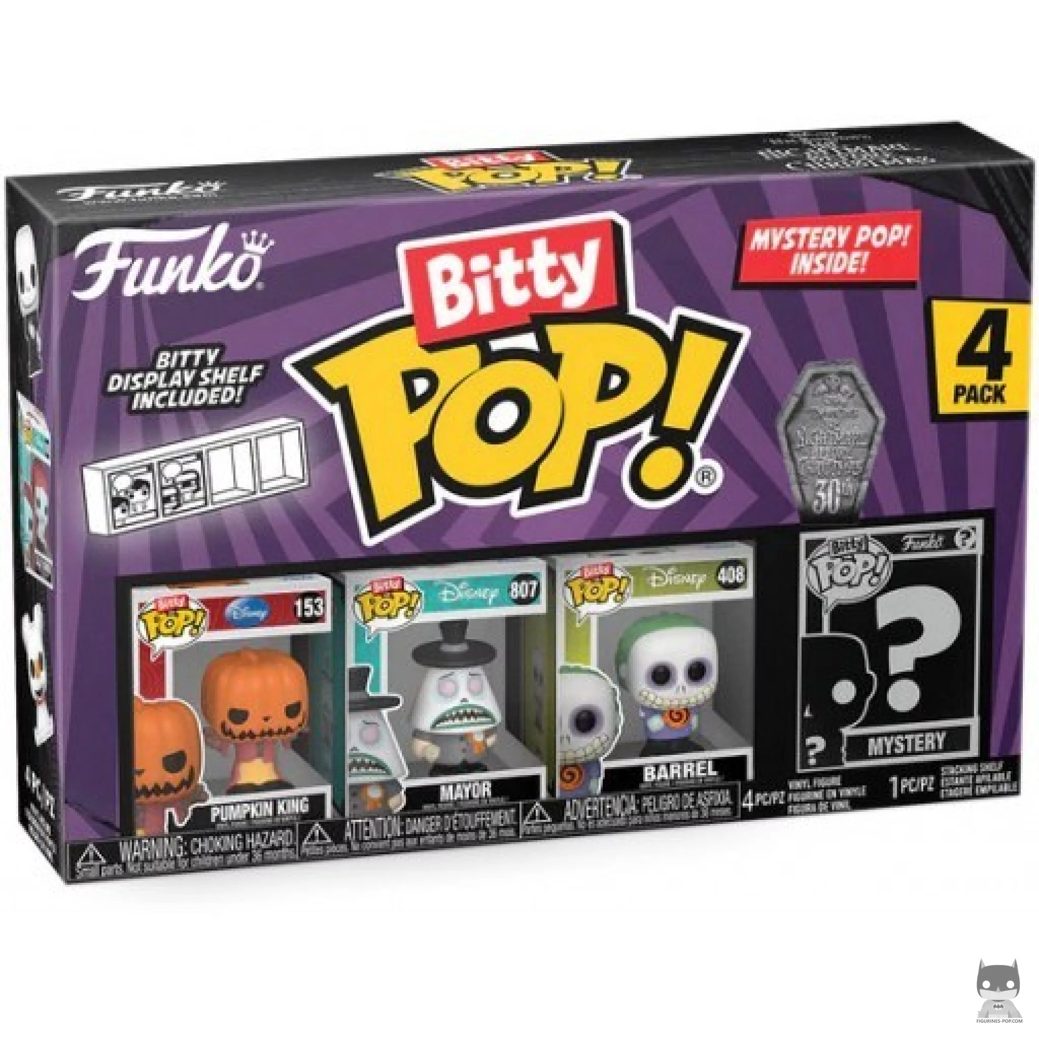 Figura Funko Pop! Pesadilla antes de Navidad (Serie 2) en su caja