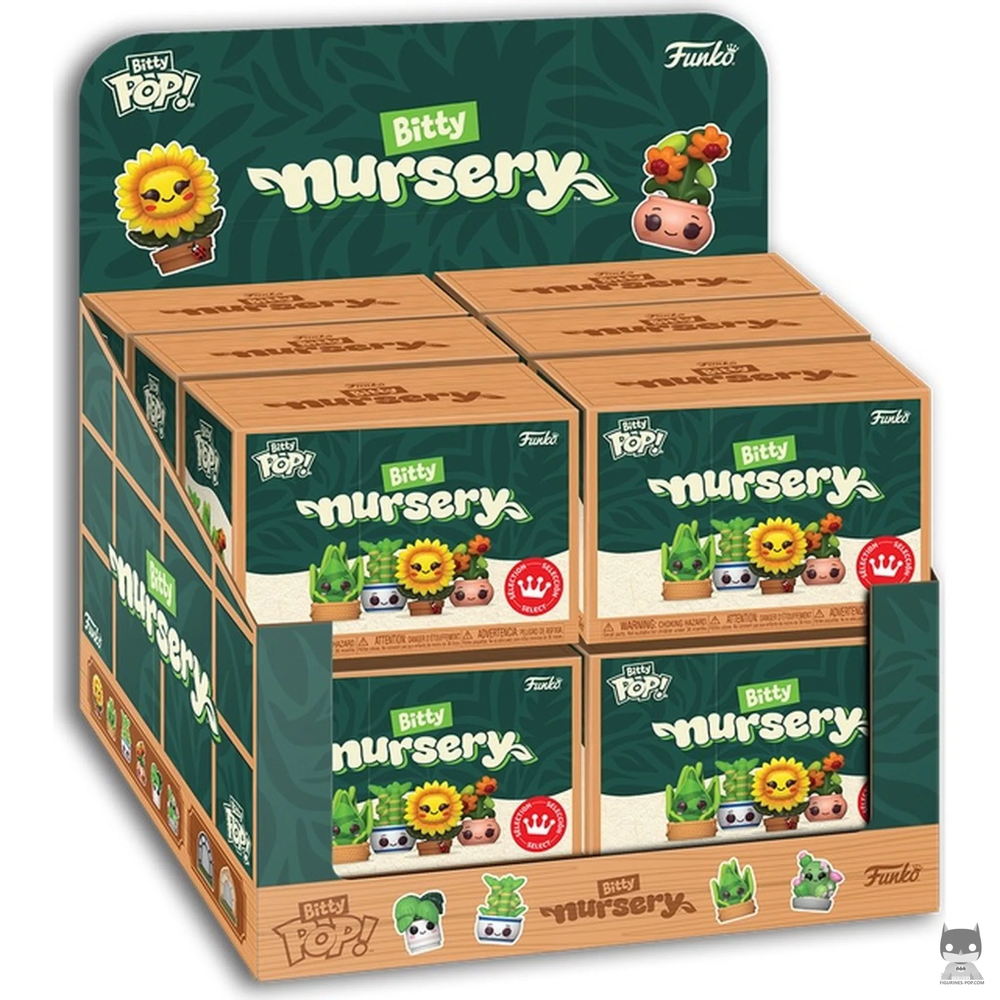 Figura Funko Pop! Vivero Flora Town en su caja