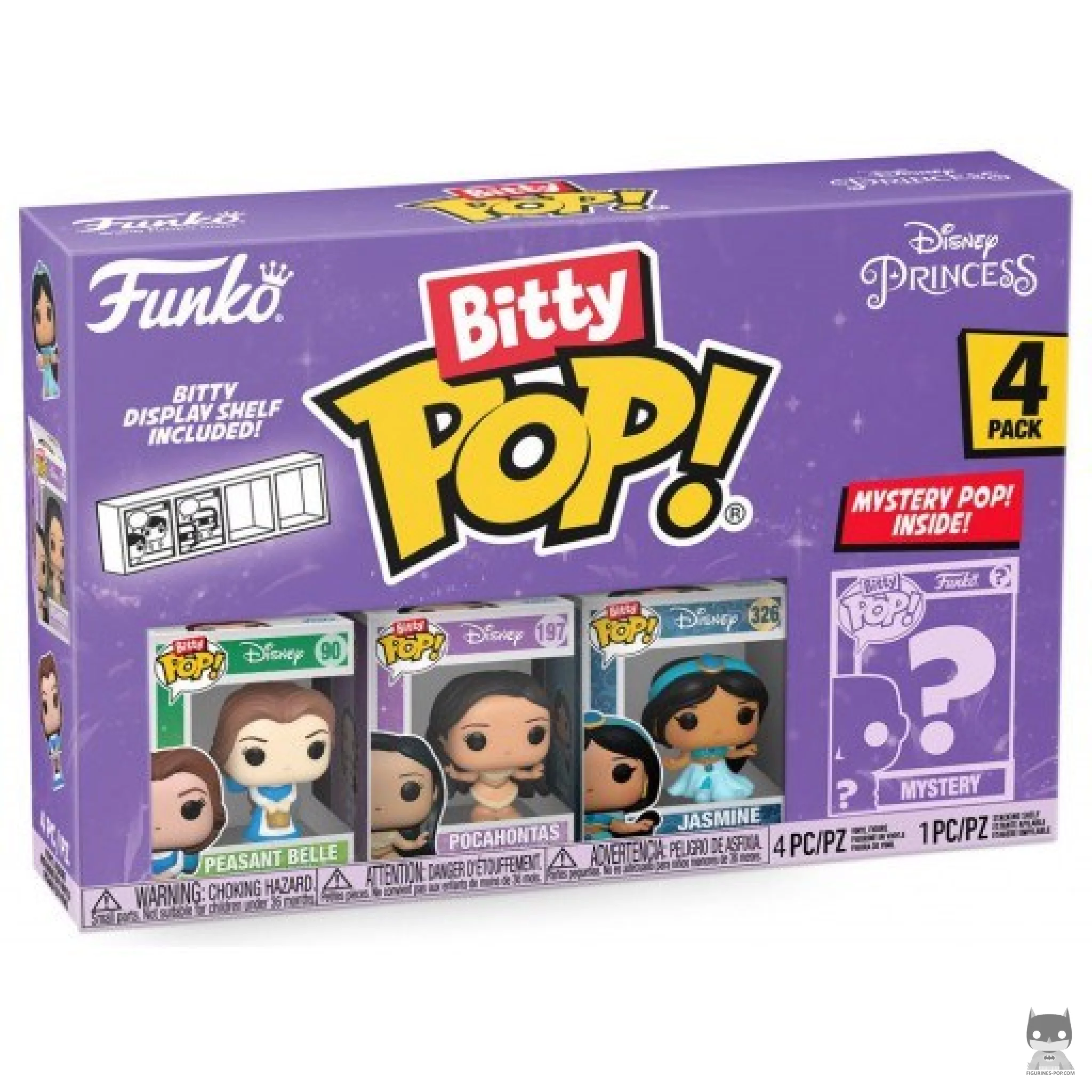 Figura Funko Pop! Princesas Disney (Serie 2) en su caja