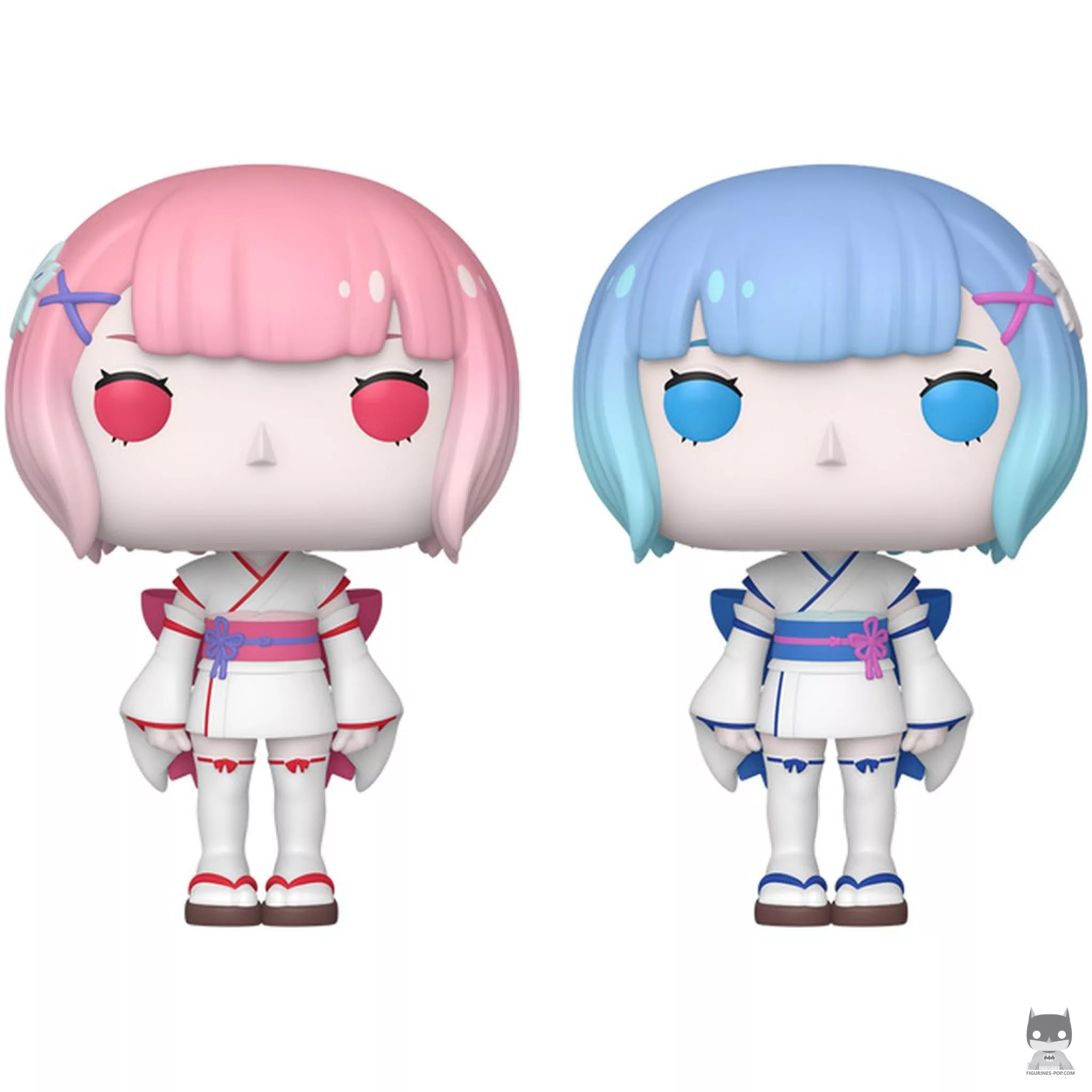 Figura Funko Pop! Ram & Rem (Versión infancia) (Re:Zero - Empezar de cero en un mundo diferente)