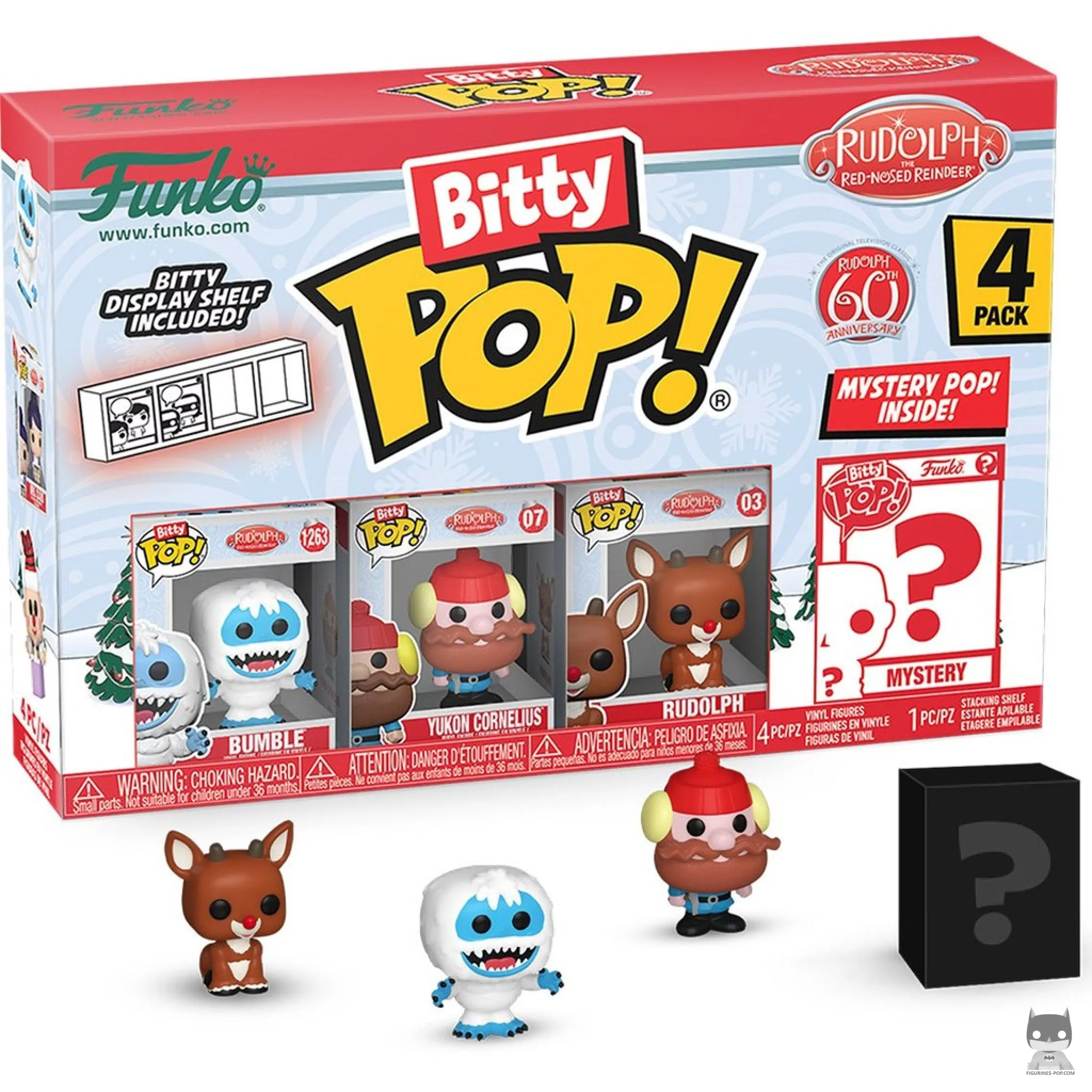 Figura Funko Pop! Rudolph, el reno de la nariz roja (Serie 1) (Rudolph, el reno de la nariz roja)